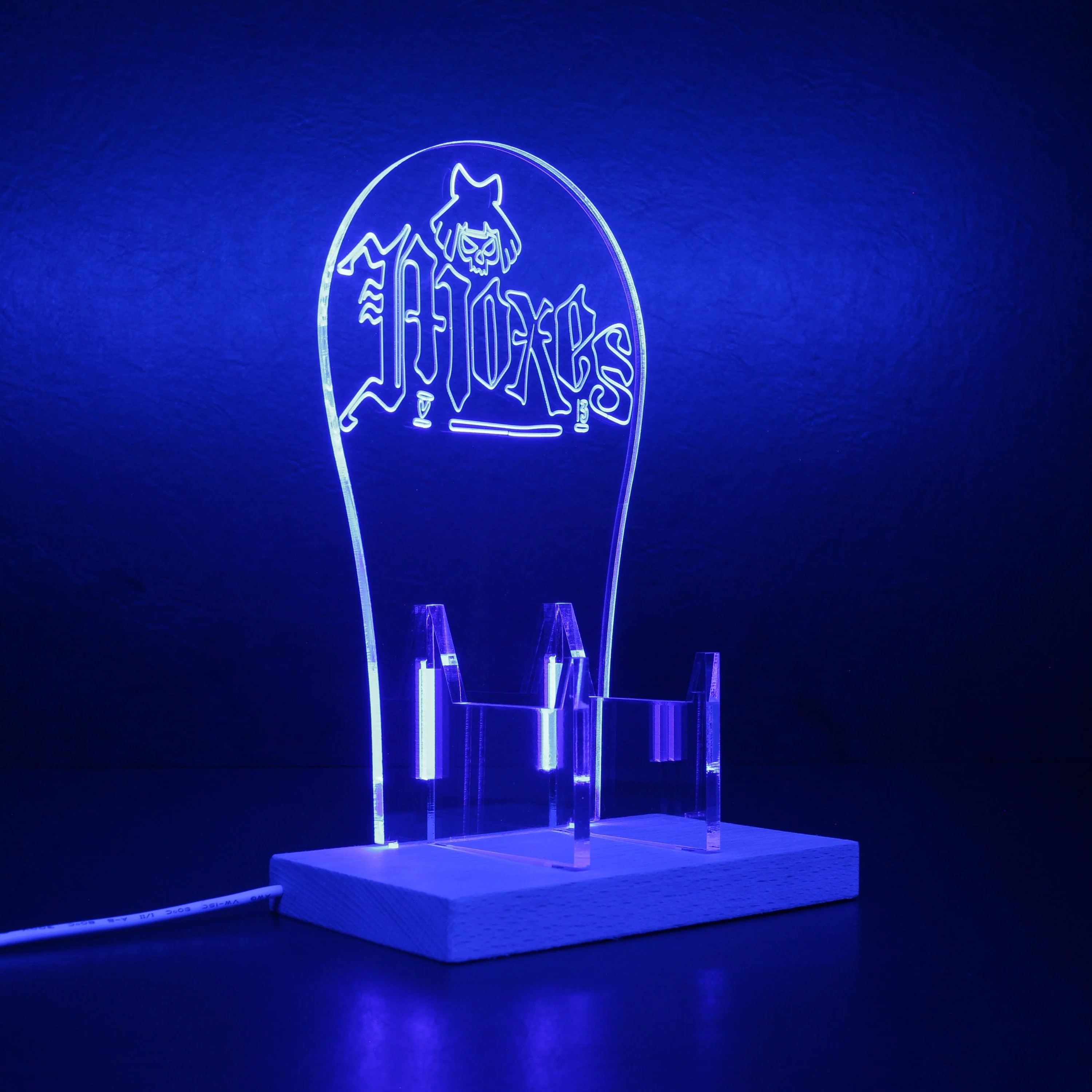 Cyberpunk 2077 Moxes LED Gaming Headset Controller Stand - Image 9