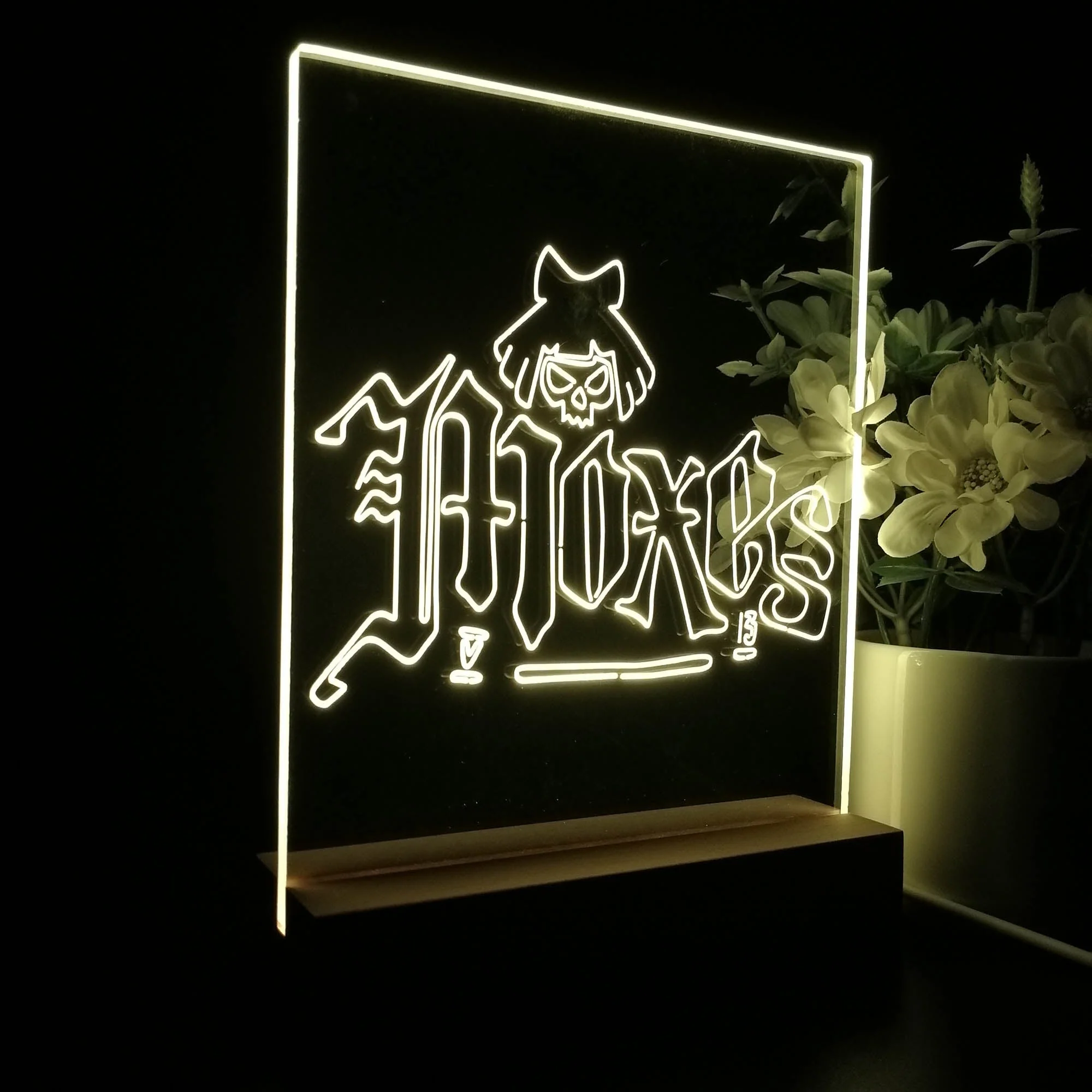 Cyberpunk 2077 Moxes Game Room LED Sign Lamp Display - Image 6