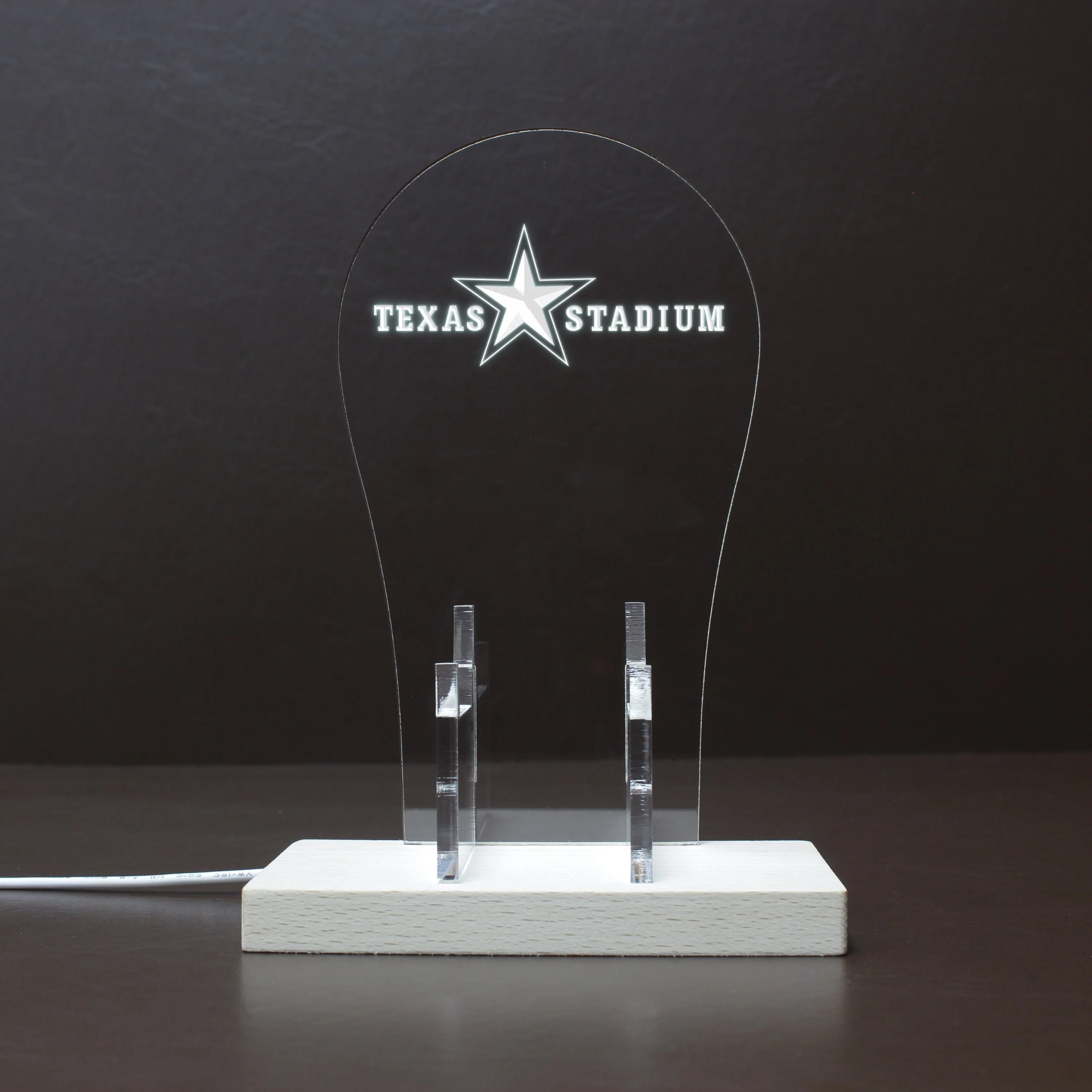Dallas Cowboys Texas Stadium LED Gaming Headset Controller Stand - Image 10
