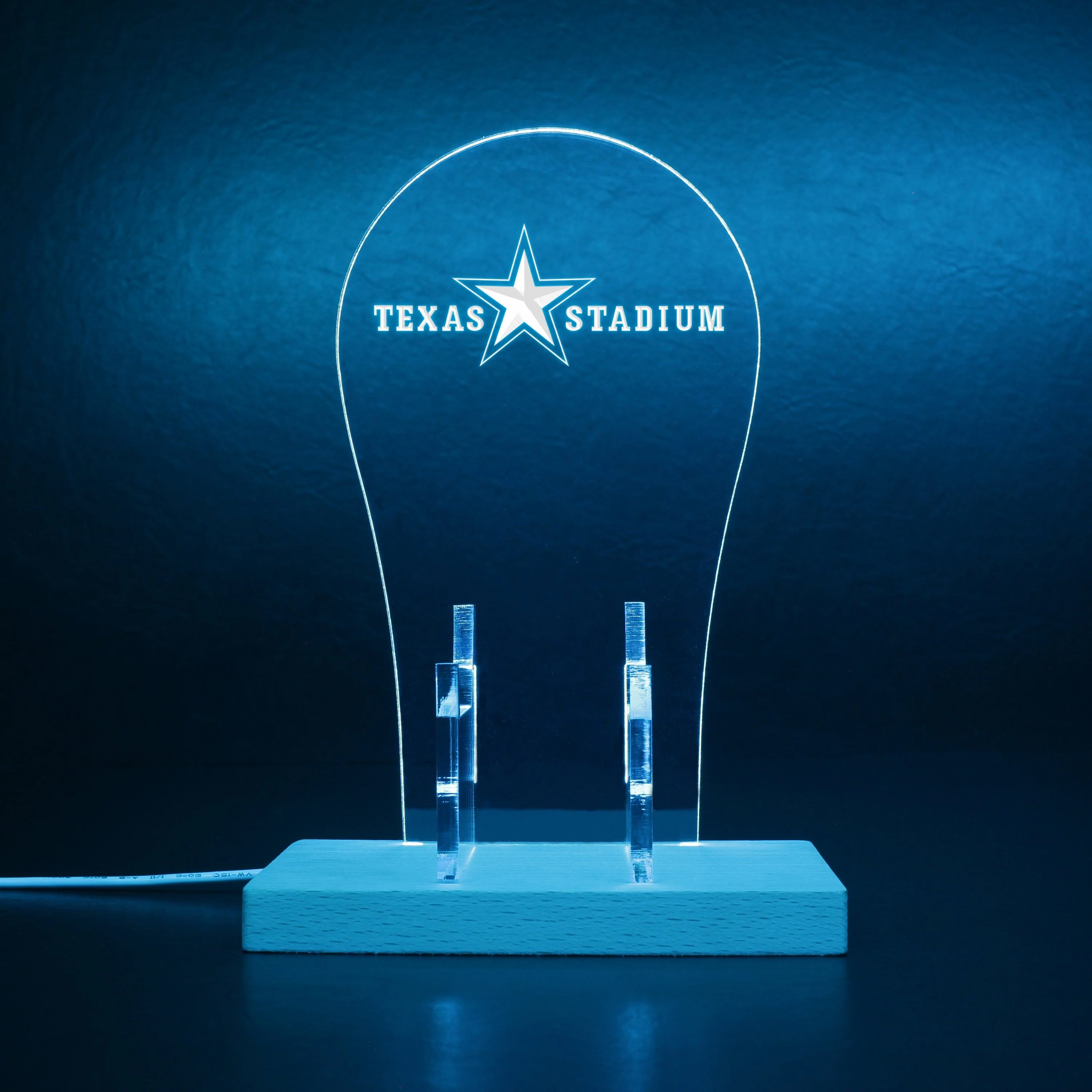 Dallas Cowboys Texas Stadium LED Gaming Headset Controller Stand - Image 6