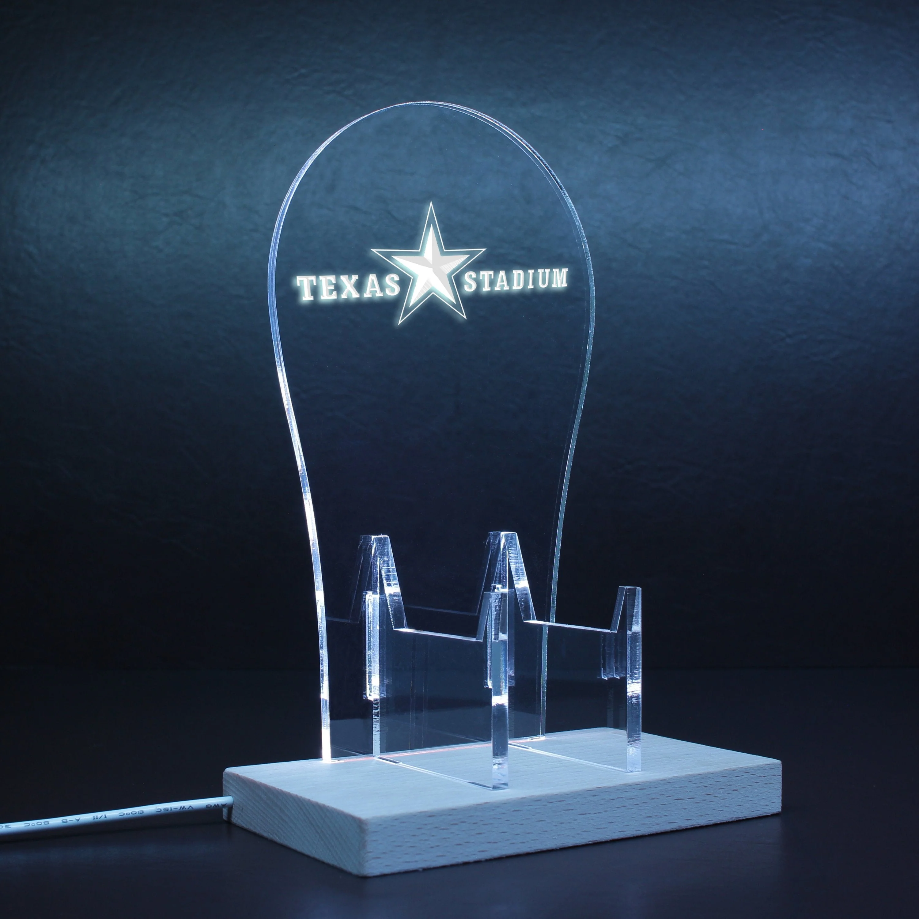 Dallas Cowboys Texas Stadium LED Gaming Headset Controller Stand - Image 9