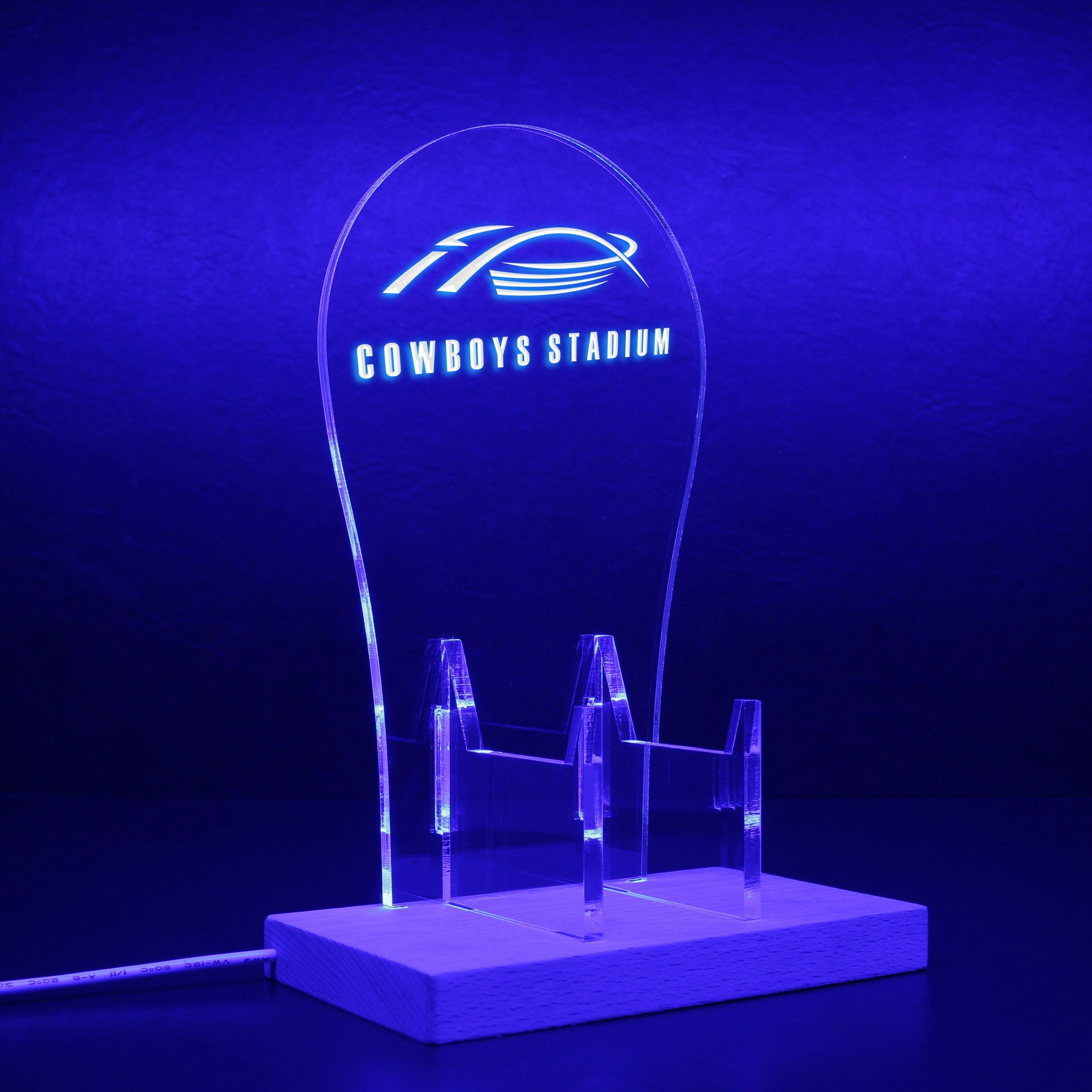 Dallas Cowboys Texas Stadium LED Gaming Headset Controller Stand - Image 8