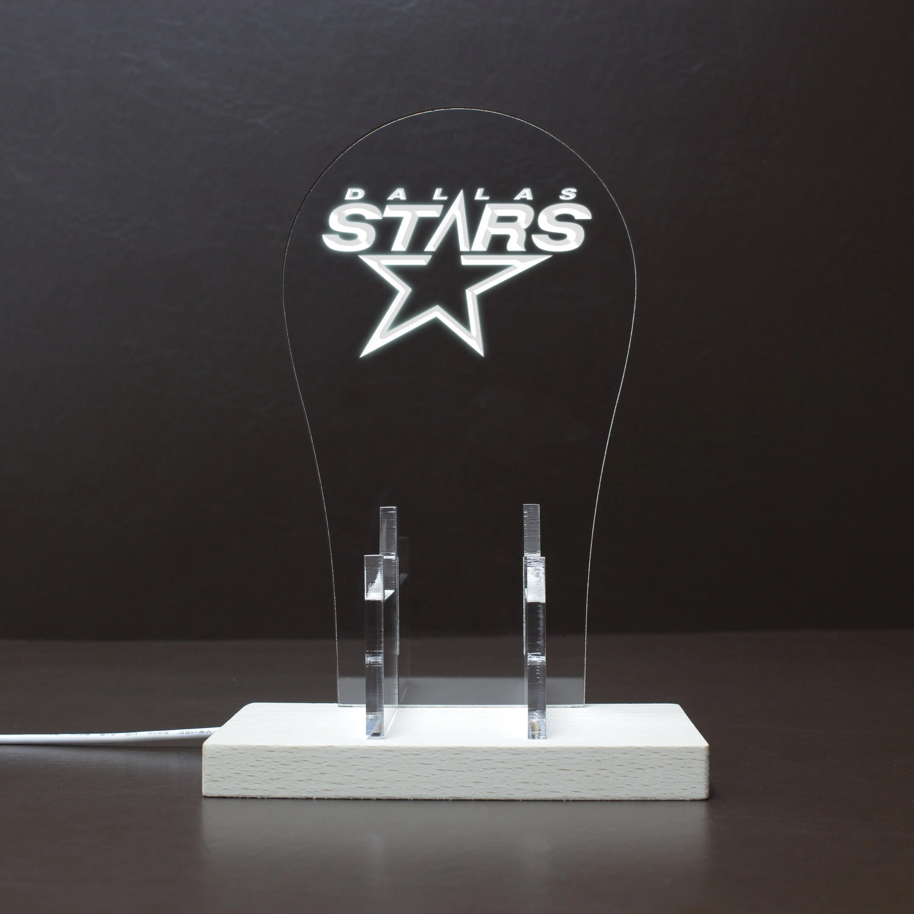 Dallas Stars LED Gaming Headset Controller Stand - Image 10