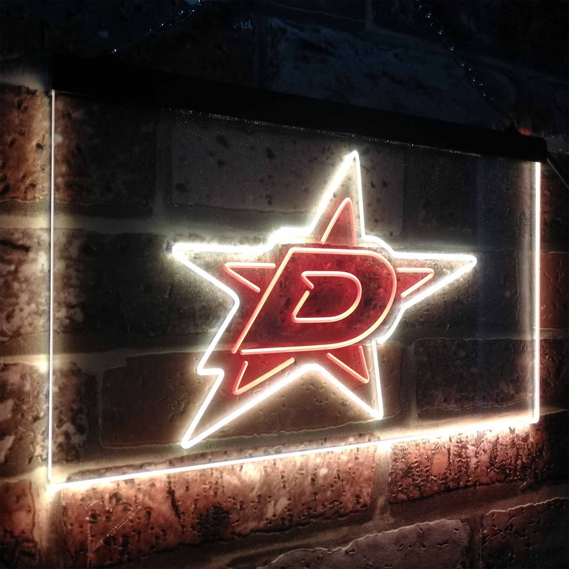 Dallas Stars Ice Hockey Neon-Like LED Sign - Image 22