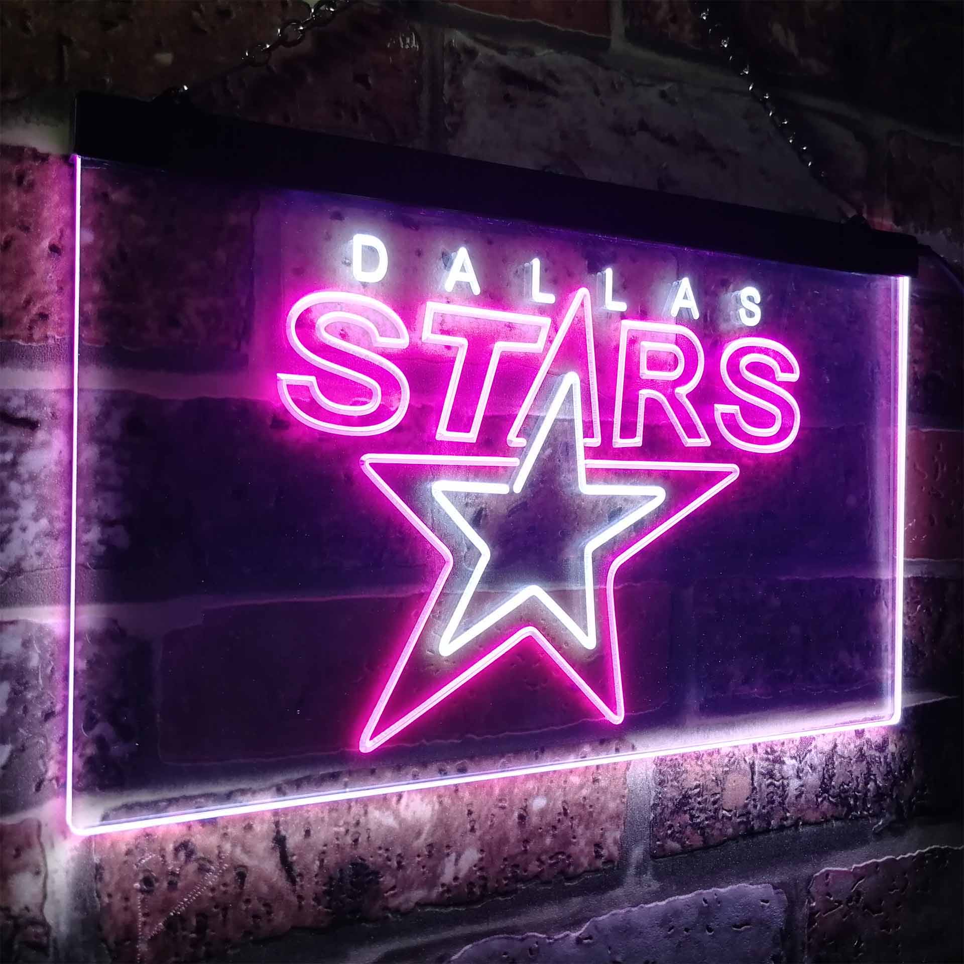 Dallas Stars Neon-Like LED Sign - Image 16