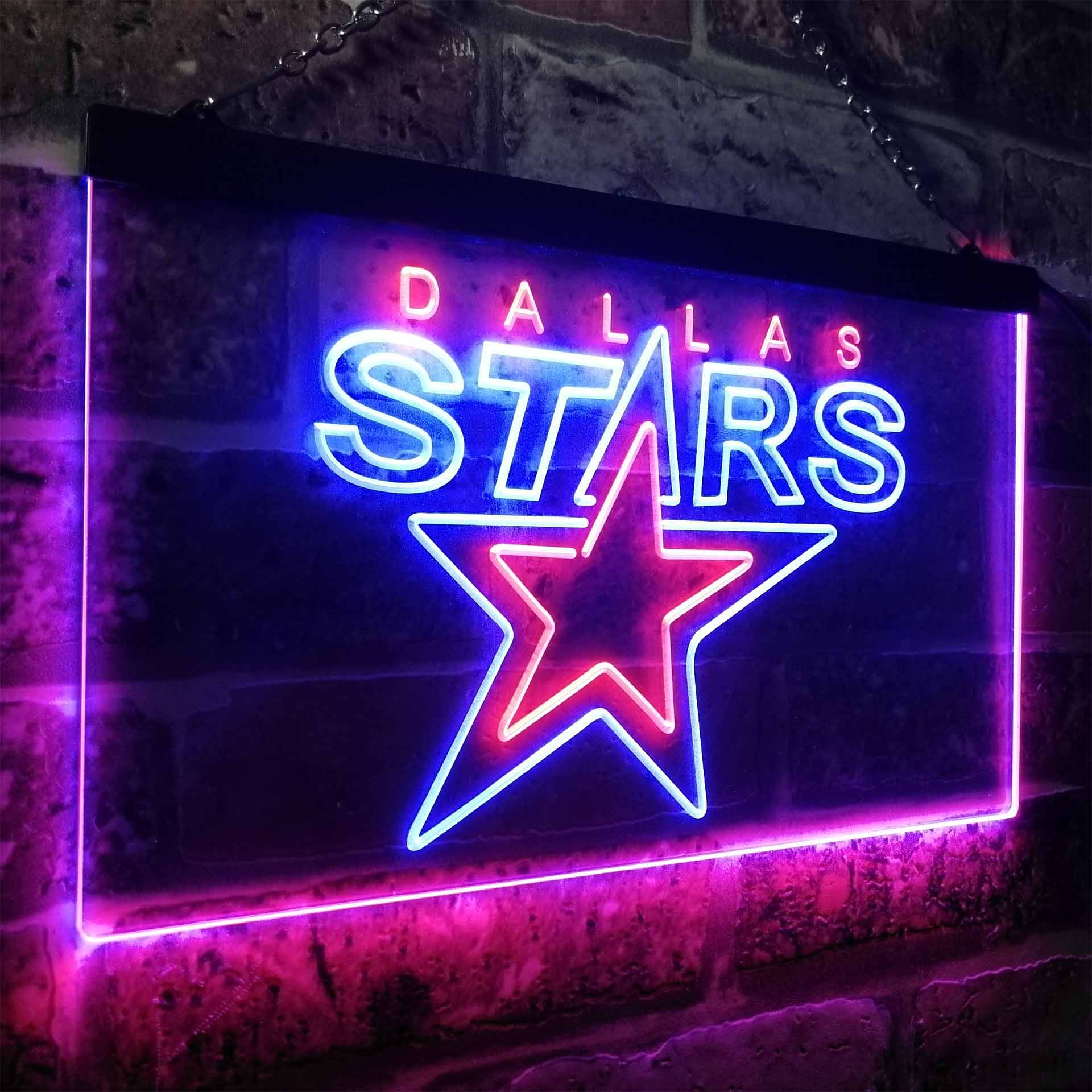 Dallas Stars Neon-Like LED Sign - Image 25