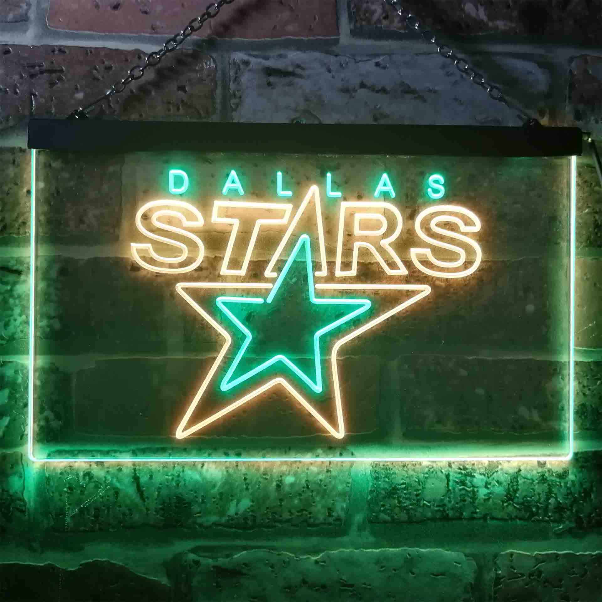 Dallas Stars Neon-Like LED Sign - Image 8