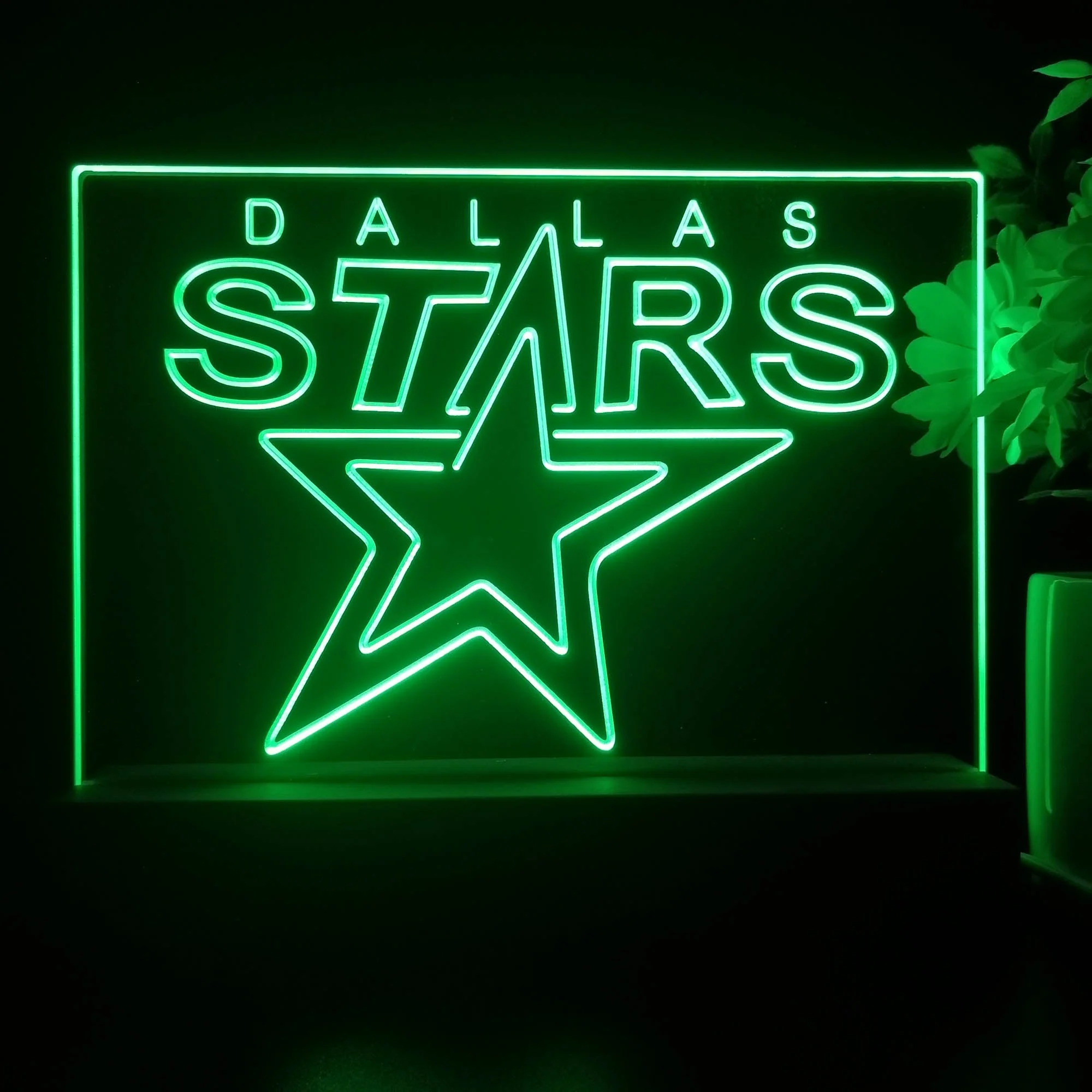 Dallas Stars Night Light Pub Bar Lamp - Image 3