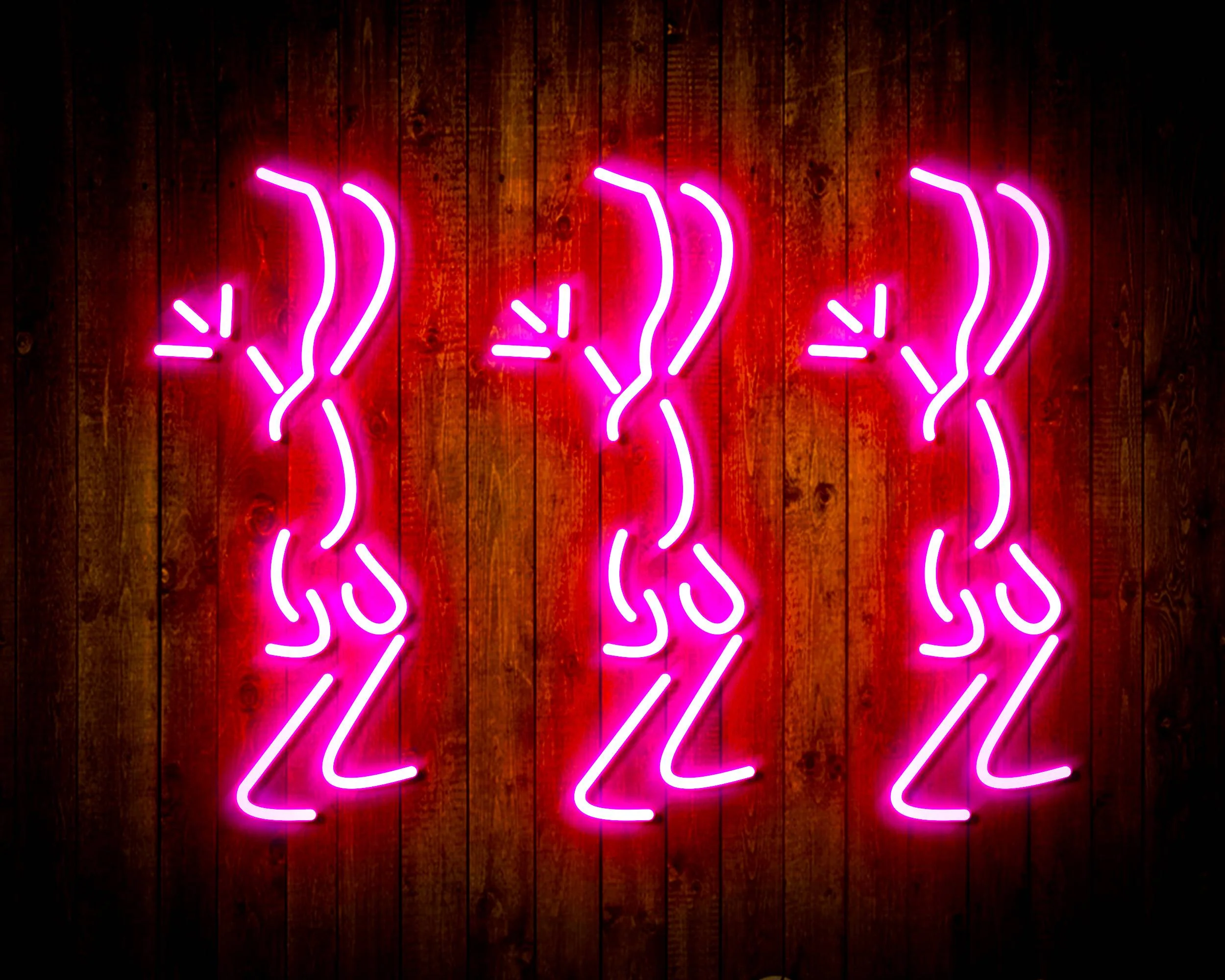 Dancers for Crown Royal Handmade Neon Flex LED Sign - Image 30