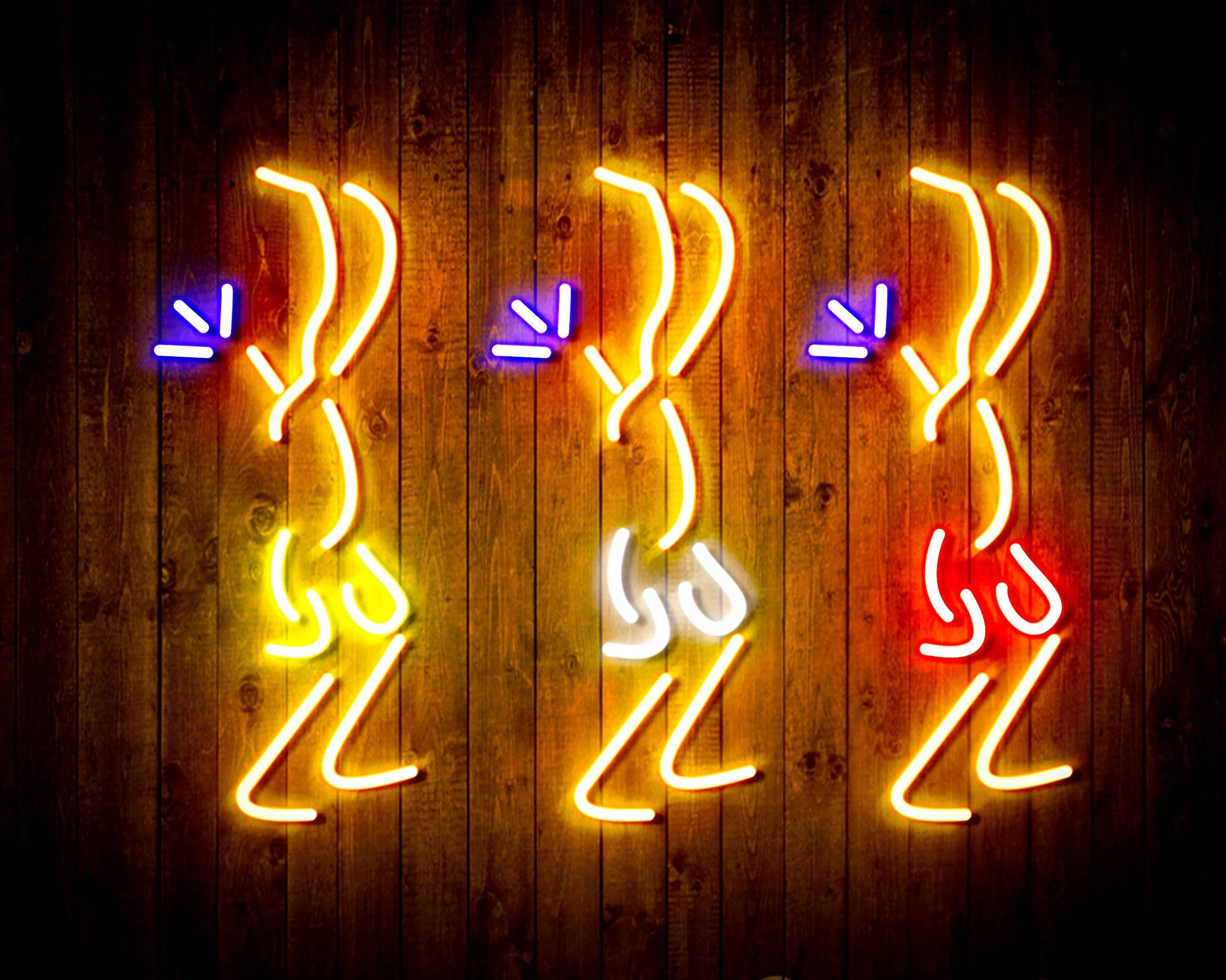 Dancers for Crown Royal Handmade Neon Flex LED Sign - Image 8