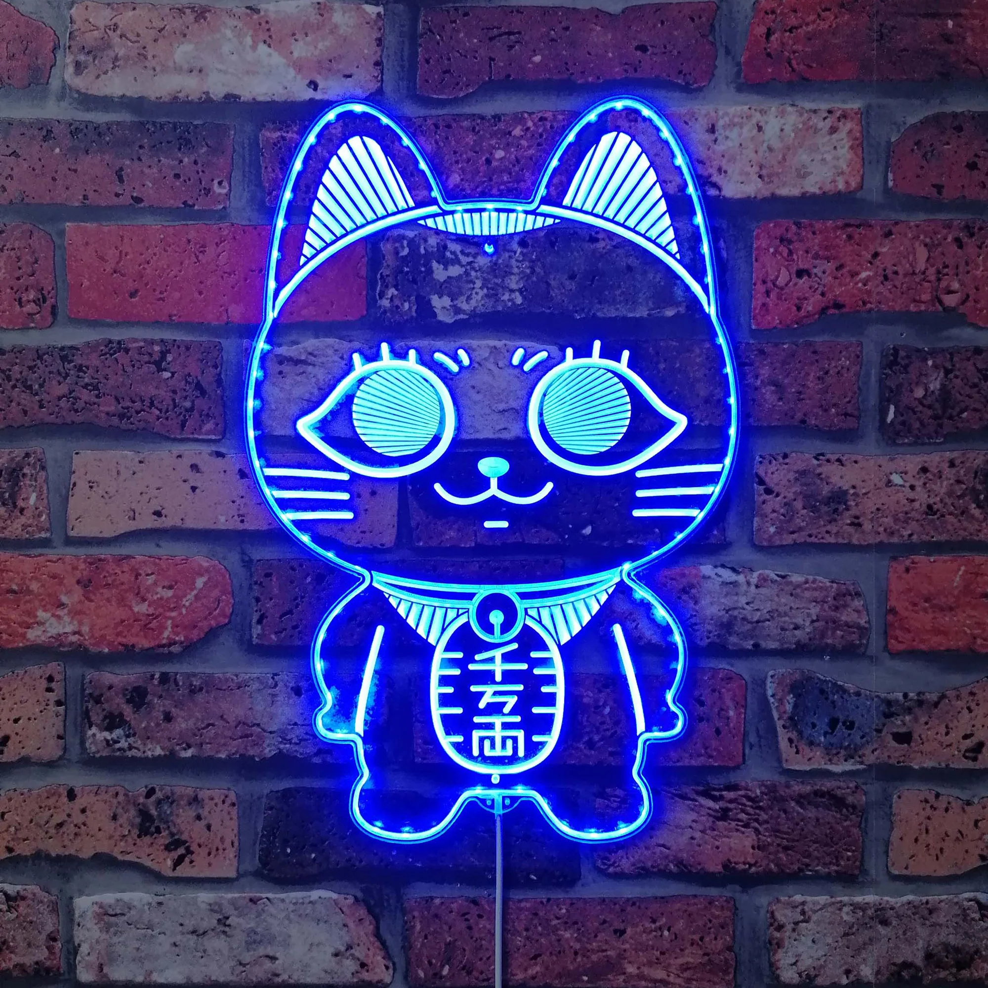 Dandadan Turbo Granny Neon Neon LED Sign with Dynamic RGB Colors - Image 4