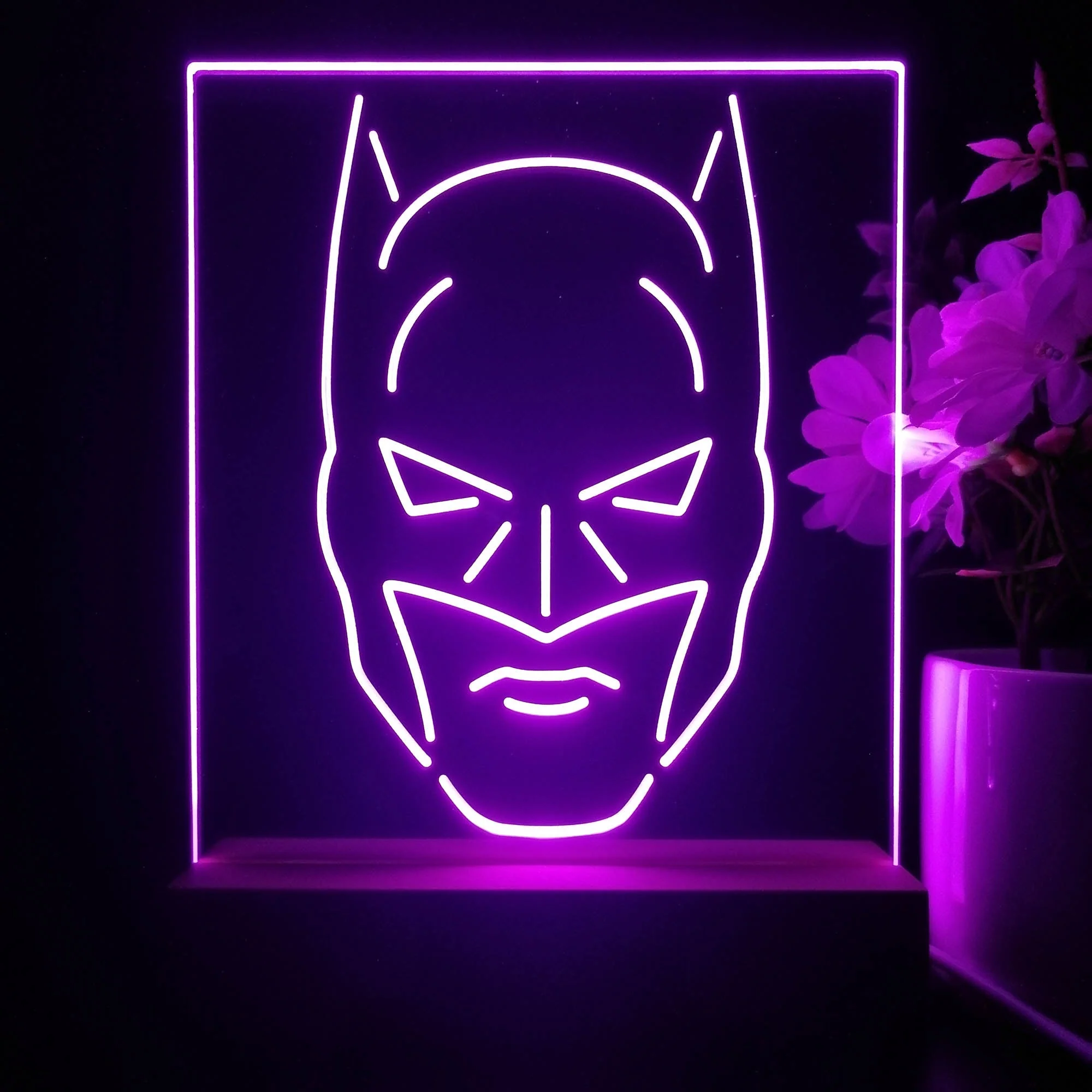 Dark Knight Batman 3D Illusion Night Light Desk Lamp - Image 3