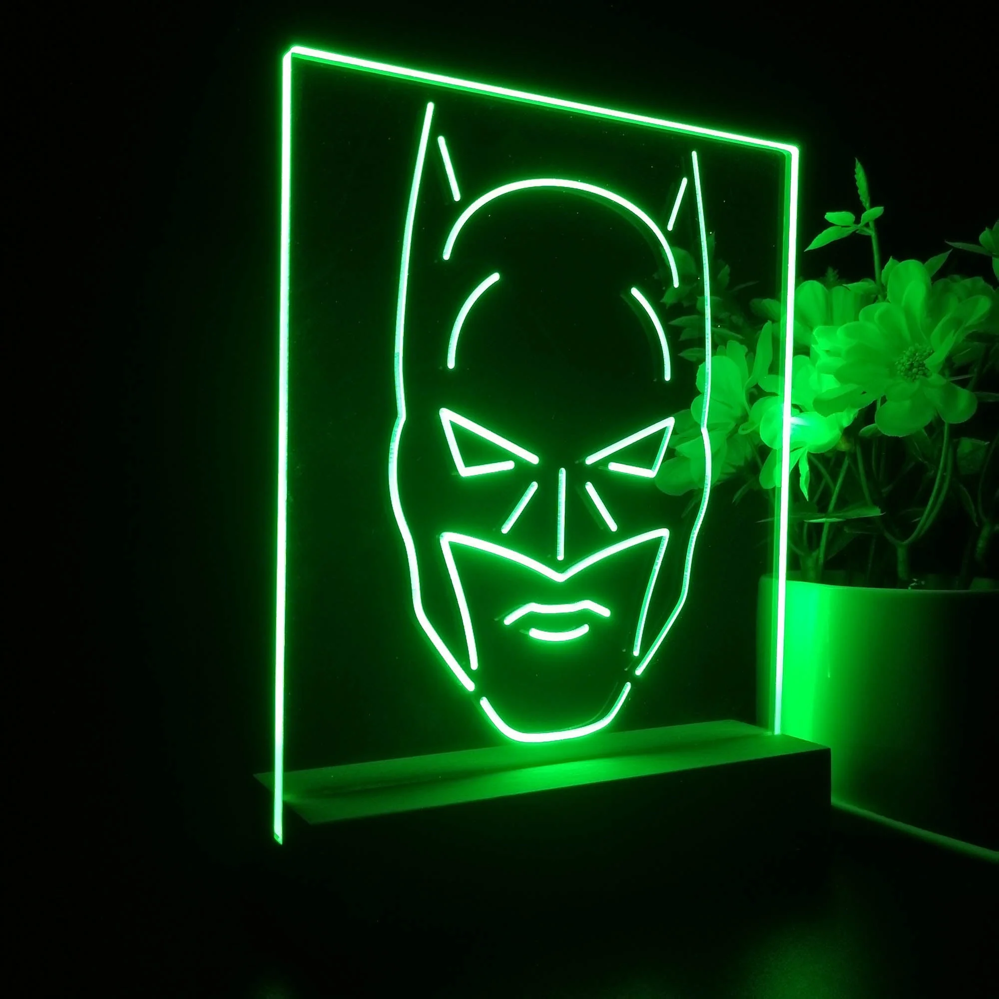 Dark Knight Batman 3D Illusion Night Light Desk Lamp - Image 5