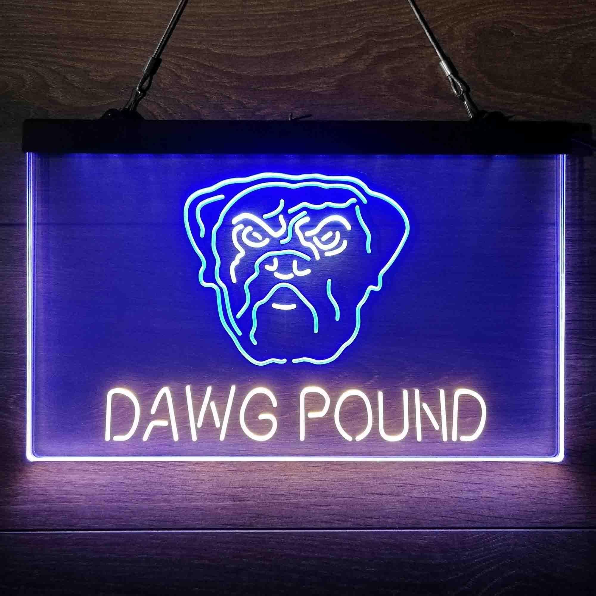 Dawg Pound Cleveland Browns Neon Light LED Sign - Image 19