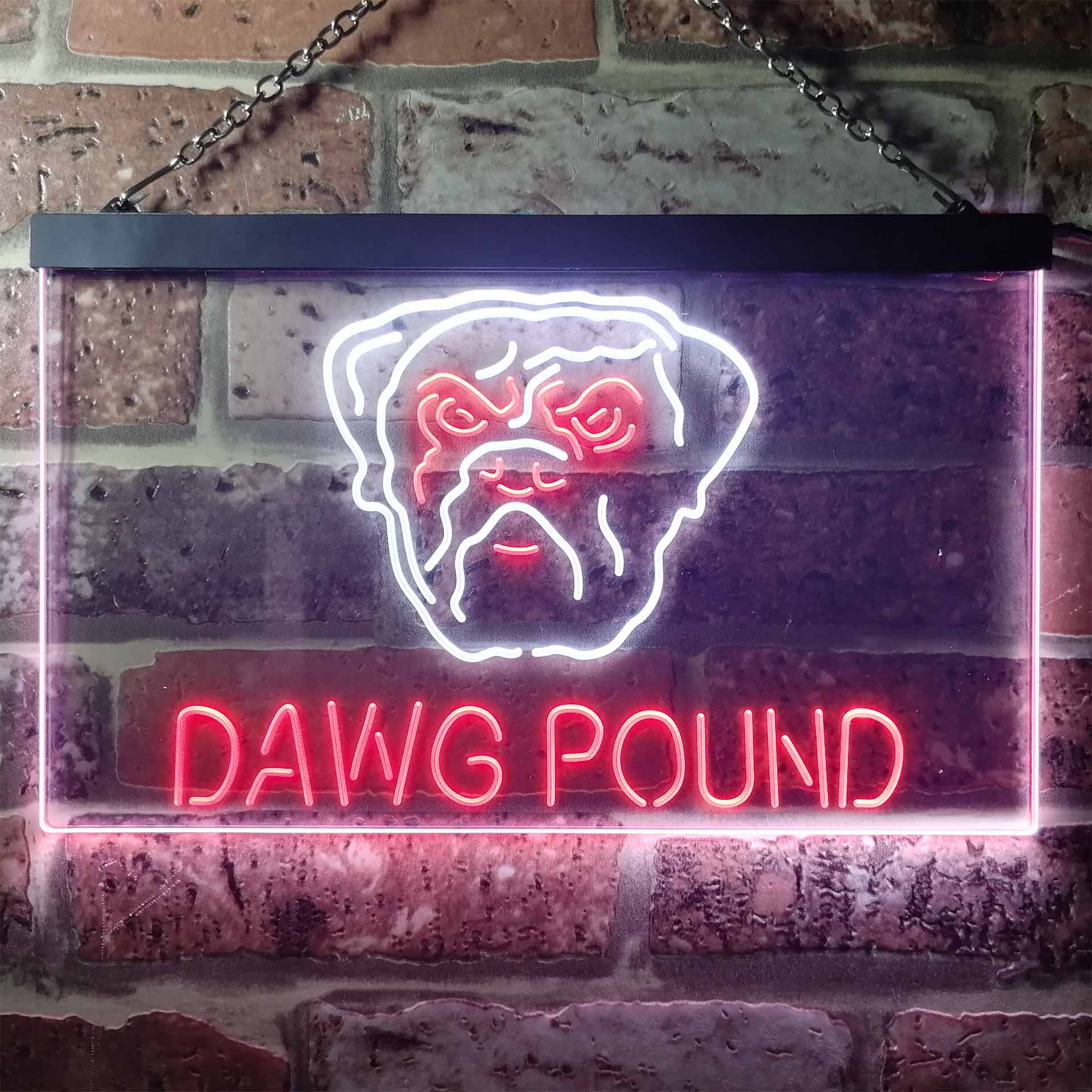 Dawg Pound Cleveland Browns Neon Light LED Sign - Image 6