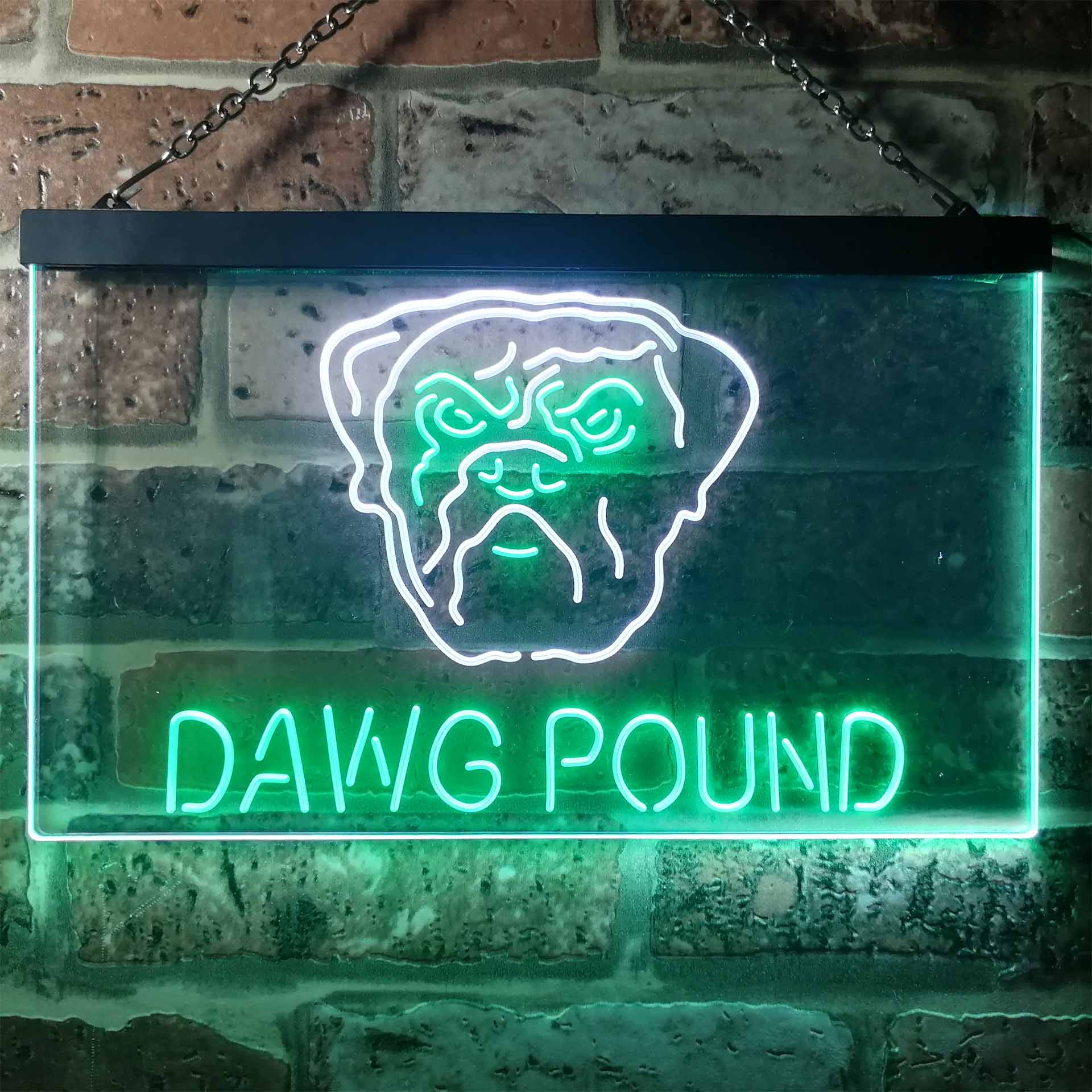 Dawg Pound Cleveland Browns Neon Light LED Sign - Image 8