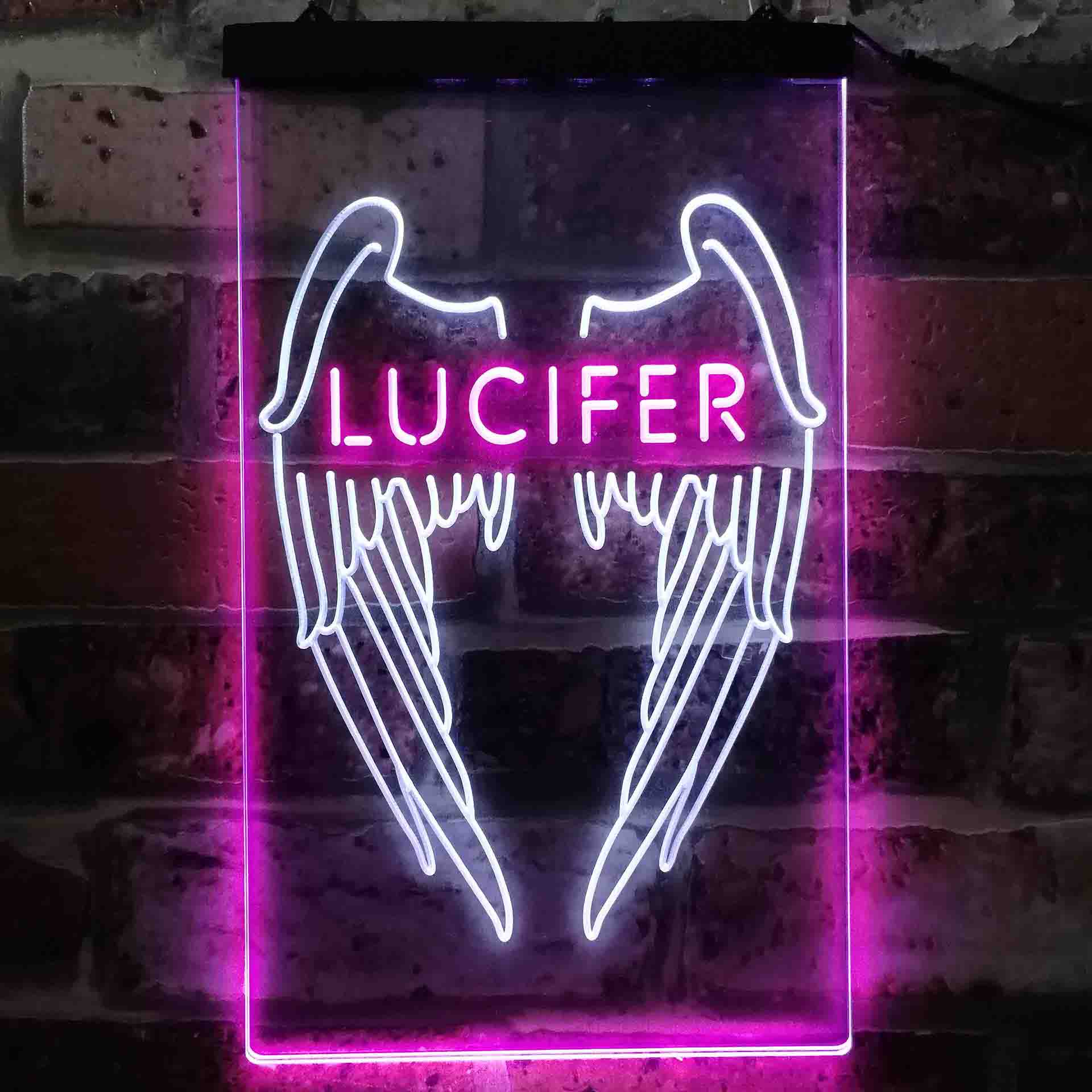 DC Comics Lucifer Neon-Like LED Sign - Image 5