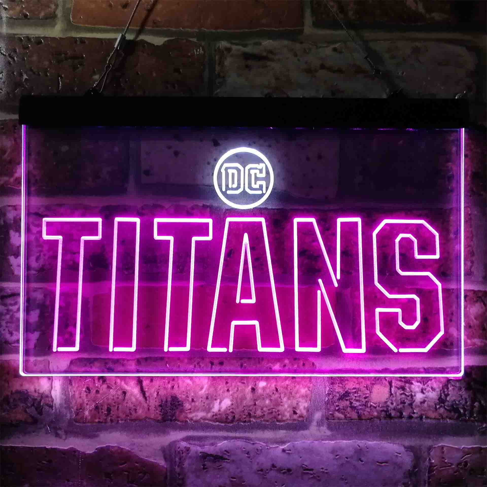 DC Titans Neon-Like LED Sign - Image 10