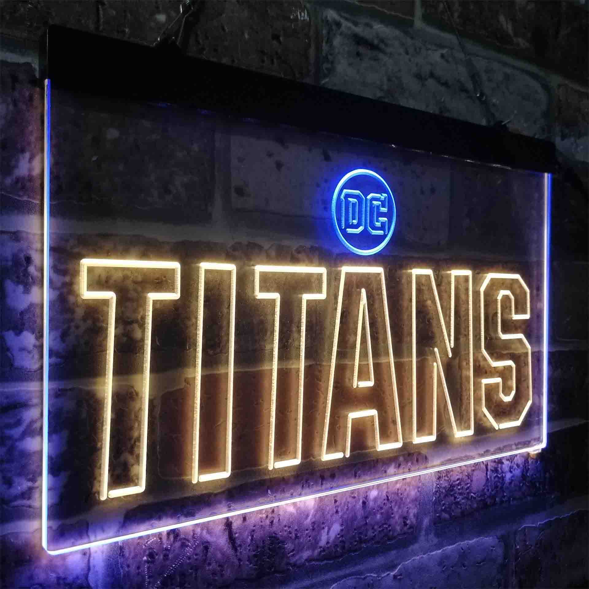 DC Titans Neon-Like LED Sign - Image 17