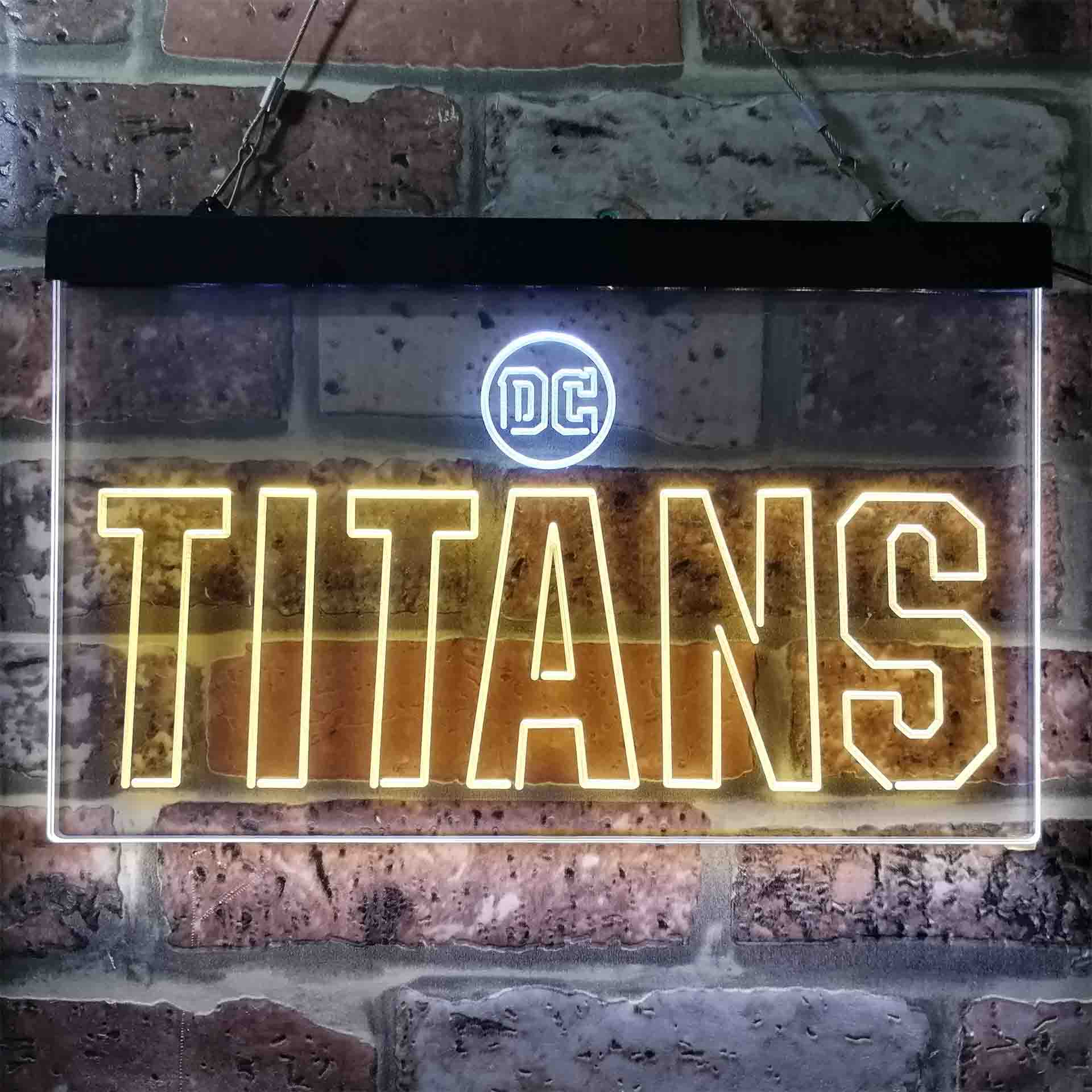 DC Titans Neon-Like LED Sign - Image 2