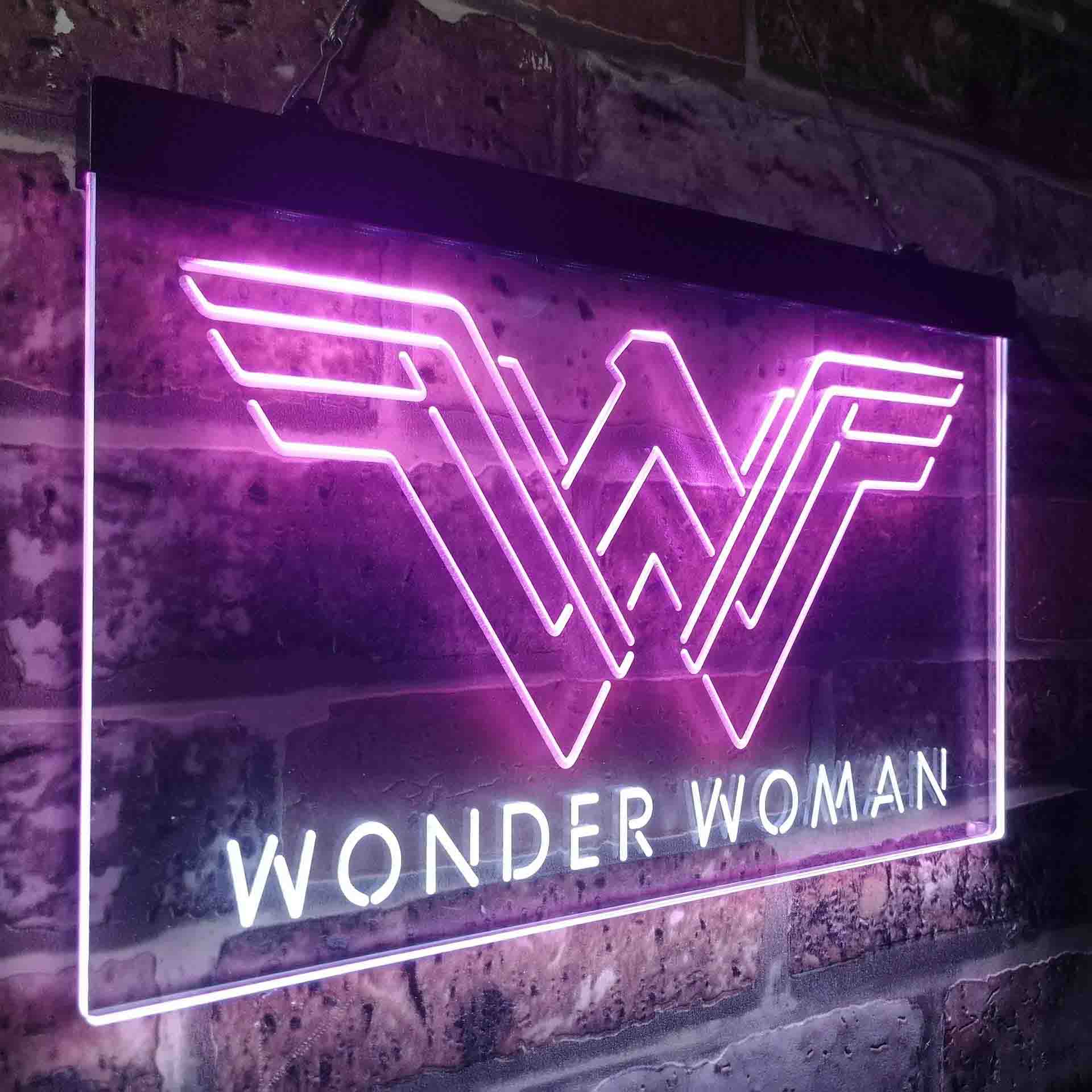 DC Wonder Woman 1984 Game Room Neon Light LED Sign - Image 26