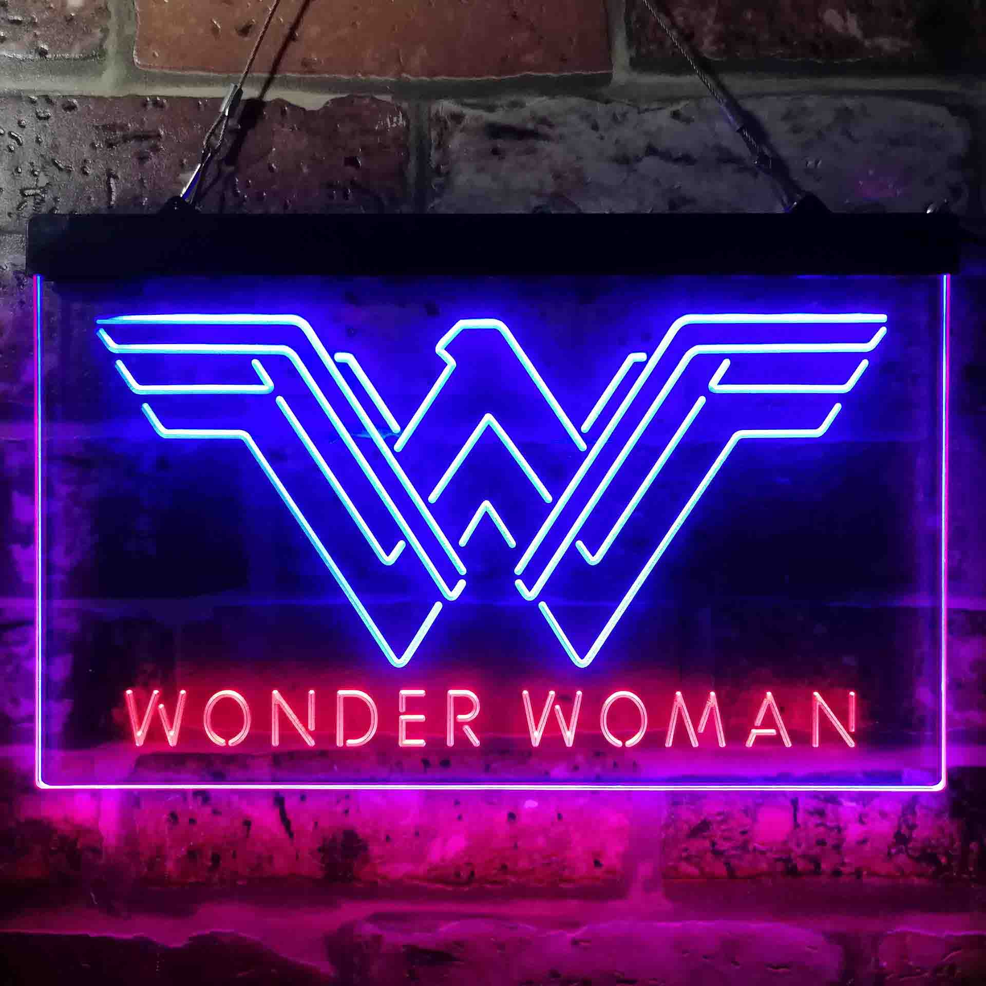 DC Wonder Woman 1984 Game Room Neon Light LED Sign - Image 7