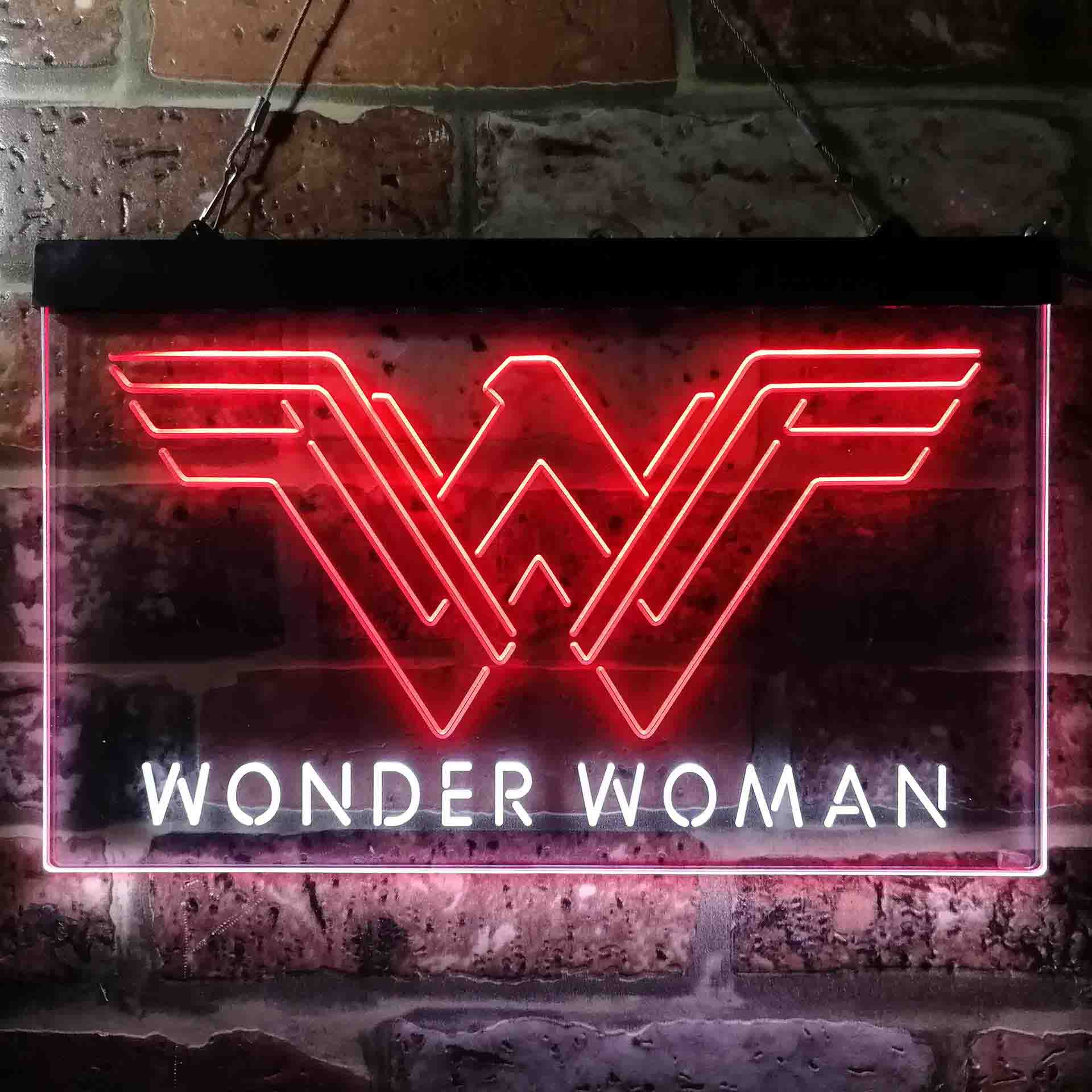 DC Wonder Woman 1984 Game Room Neon Light LED Sign - Image 9