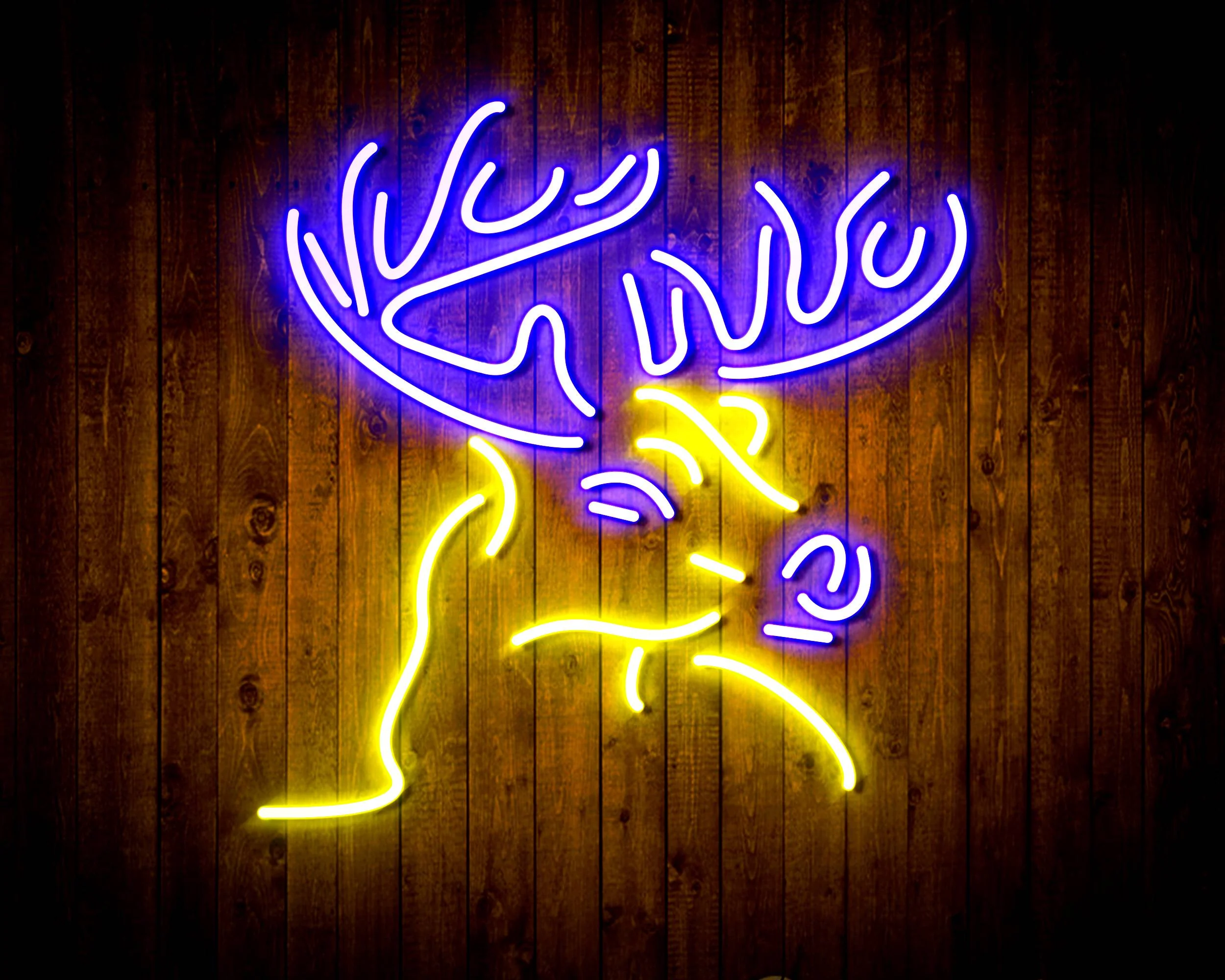 Busch Light Deer Bar Neon Flex LED Sign - Image 9