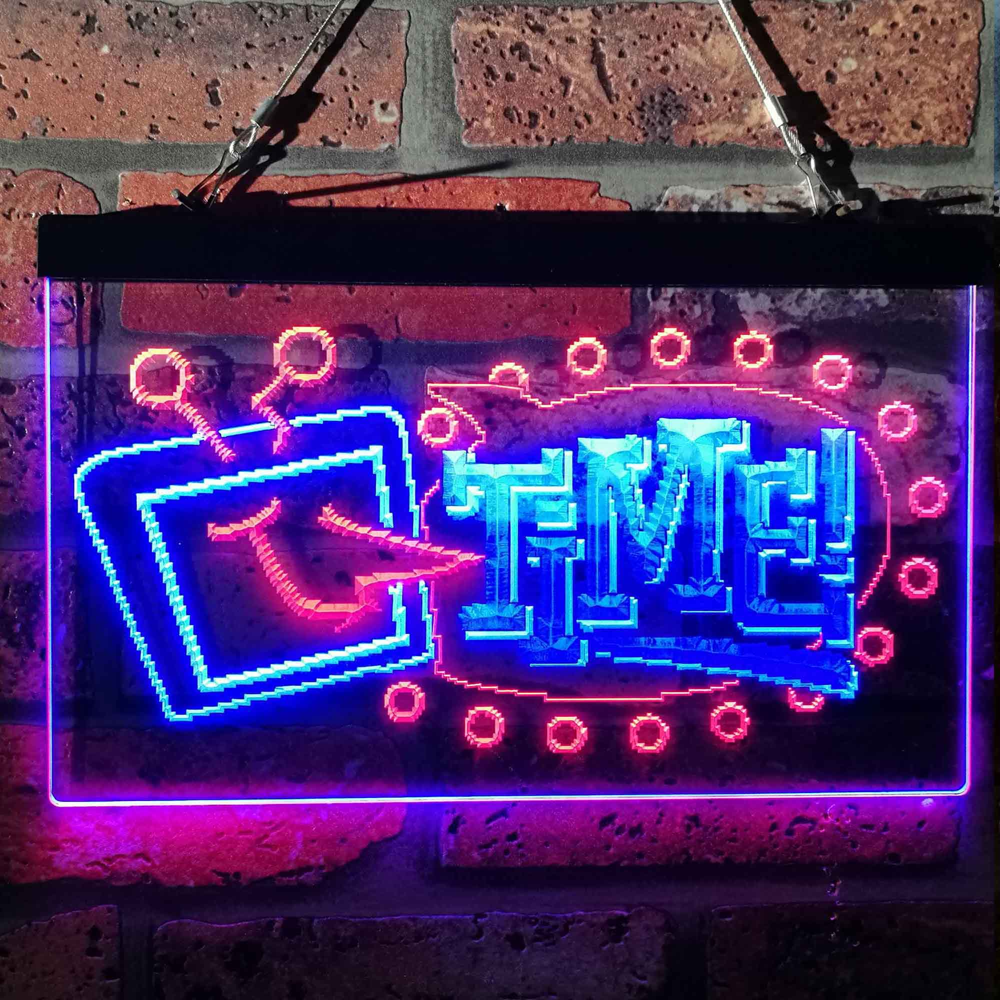Deltratune Tenna Tv Time Neon LED Sign - Image 2