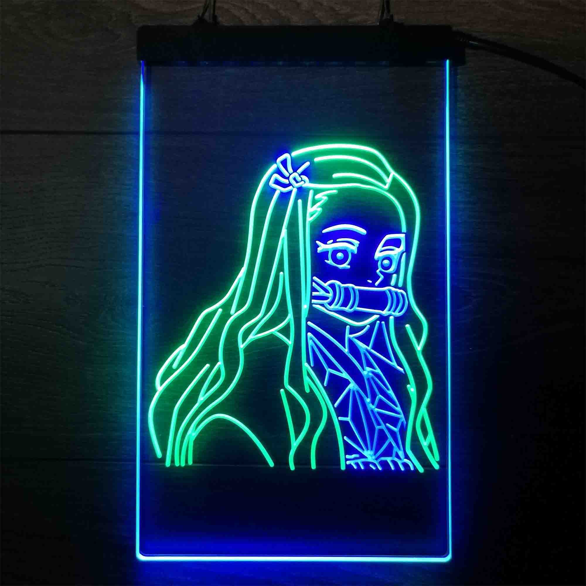 Demon Slayer Nezuko Kamado Game Room Neon LED Sign - Image 13