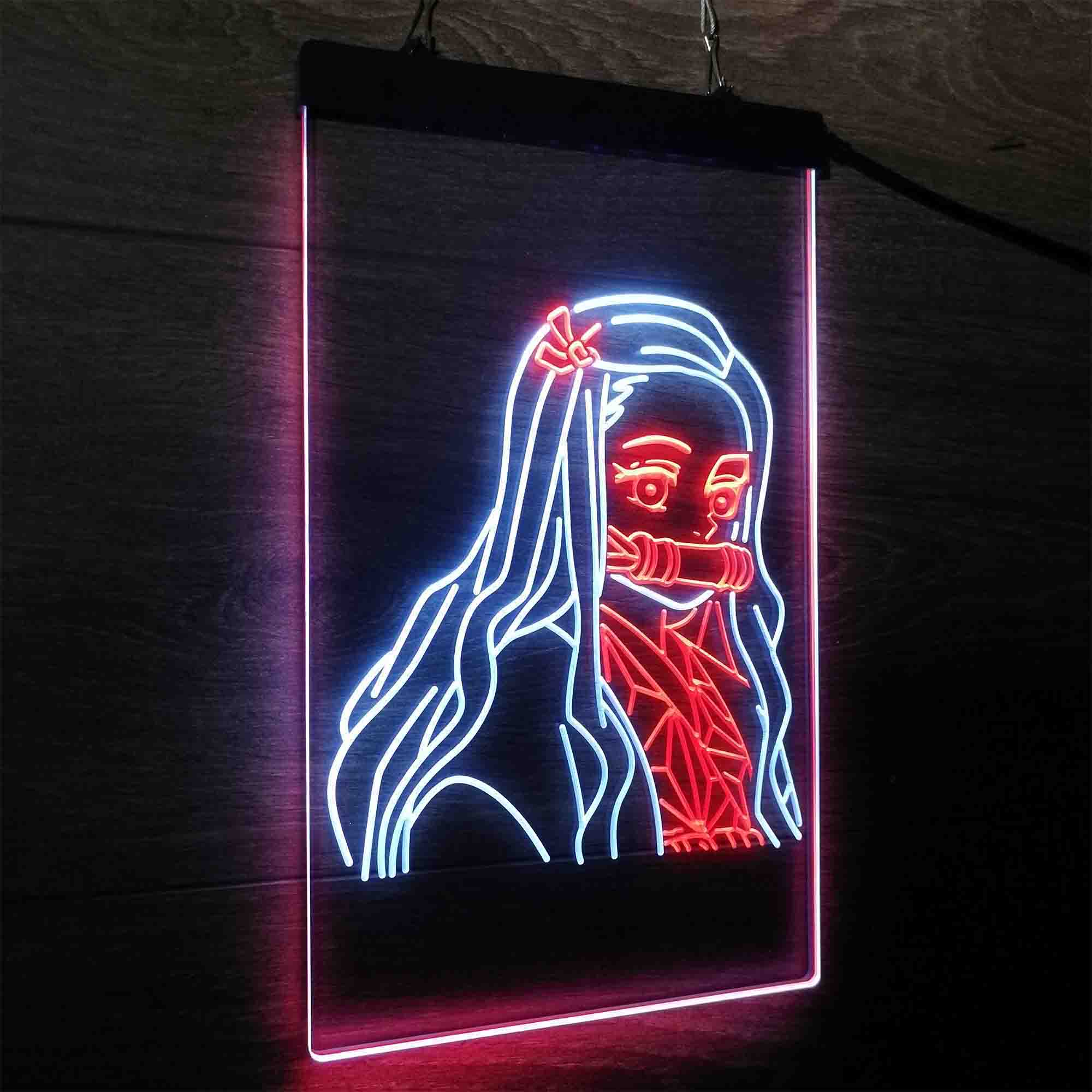 Demon Slayer Nezuko Kamado Game Room Neon LED Sign - Image 19