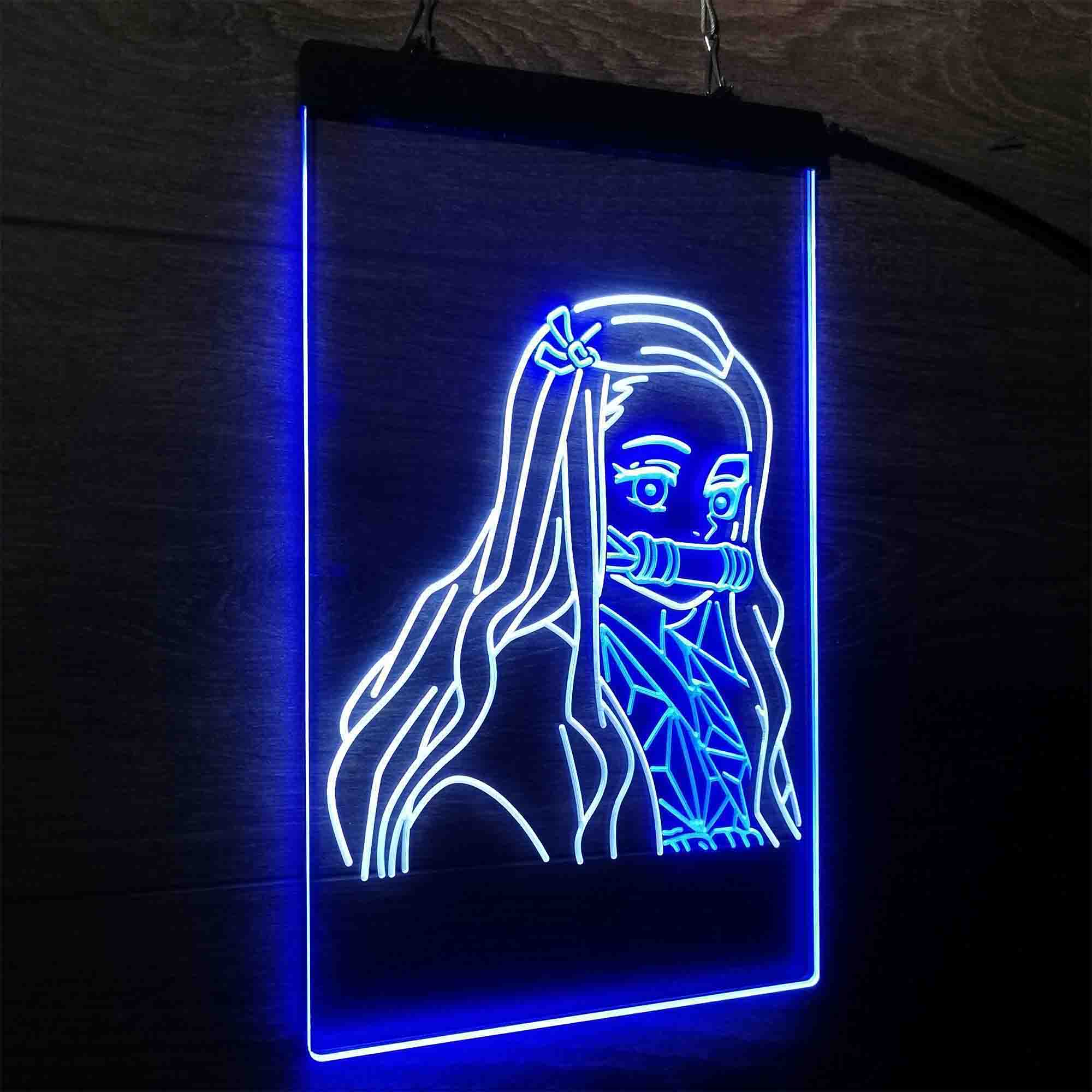Demon Slayer Nezuko Kamado Game Room Neon LED Sign - Image 21