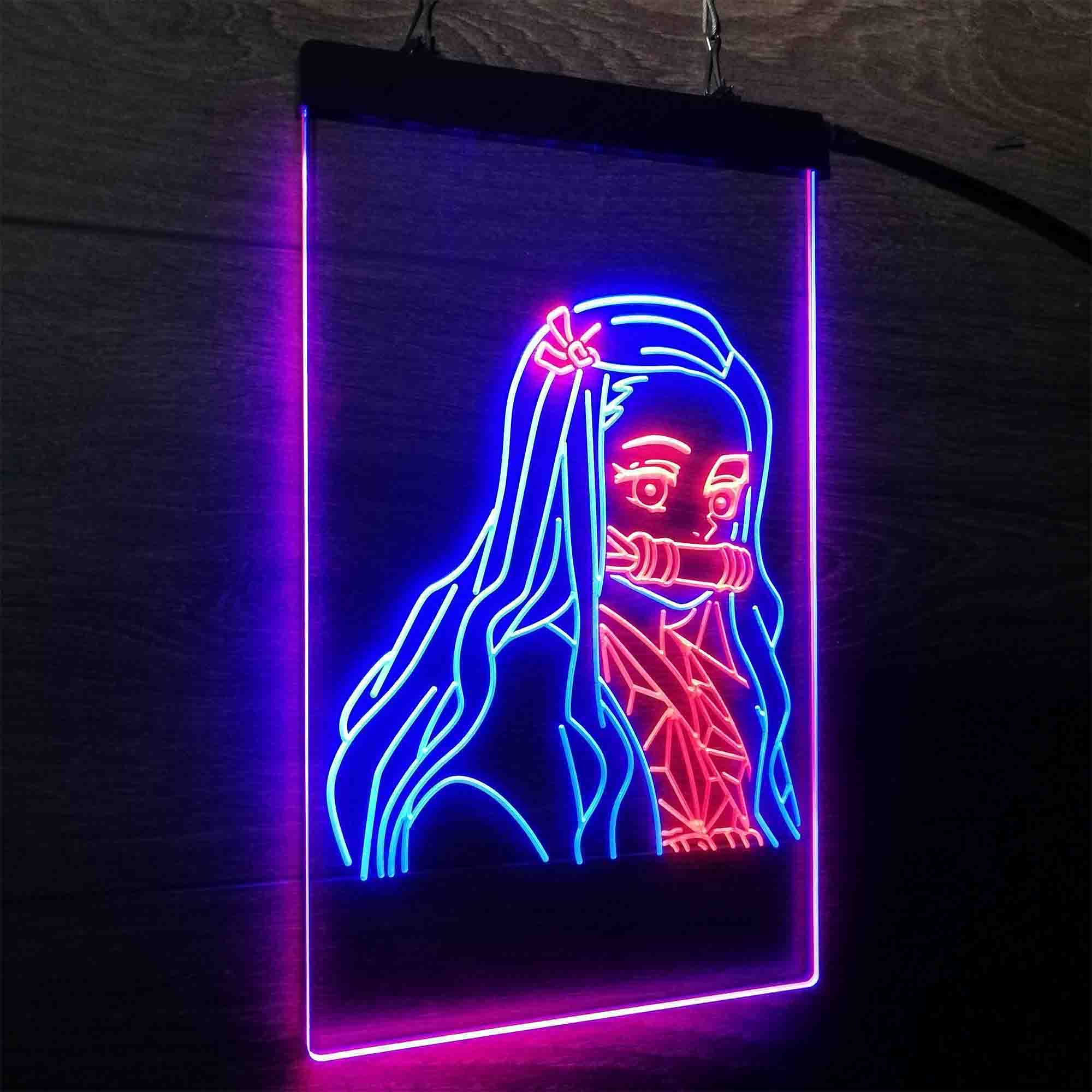 Demon Slayer Nezuko Kamado Game Room Neon LED Sign - Image 25