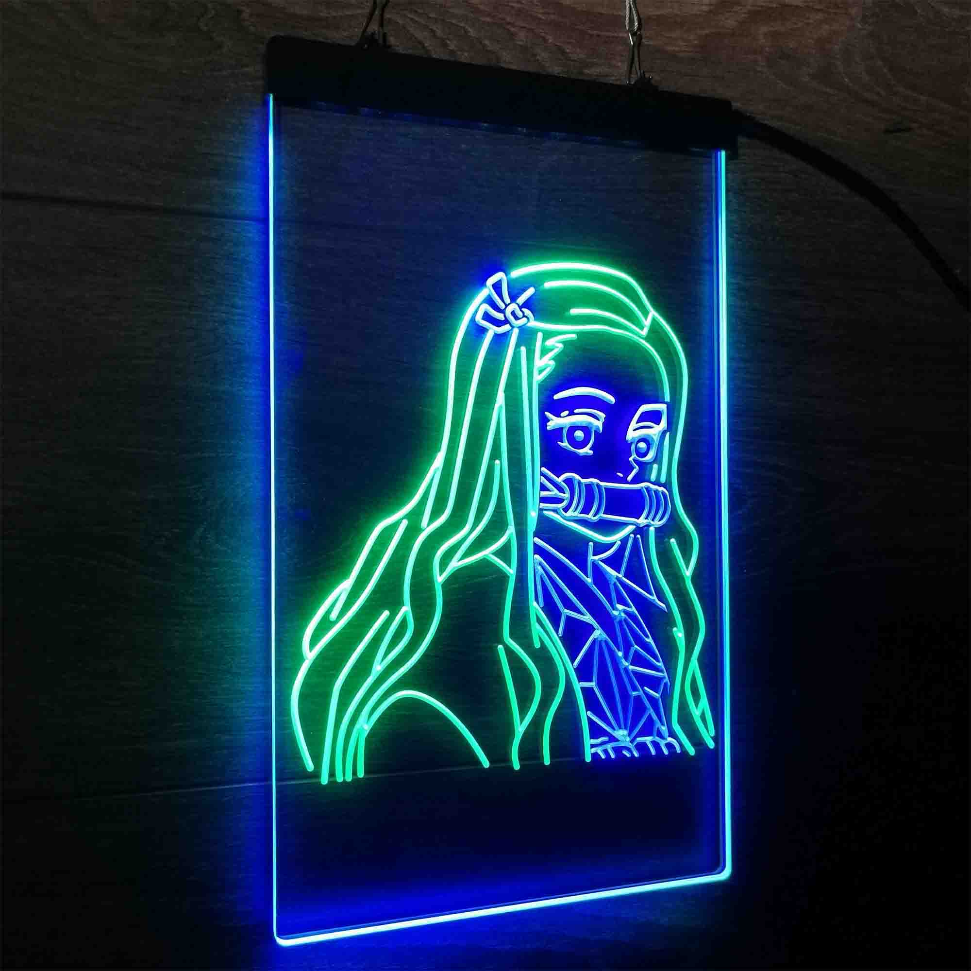 Demon Slayer Nezuko Kamado Game Room Neon LED Sign - Image 26