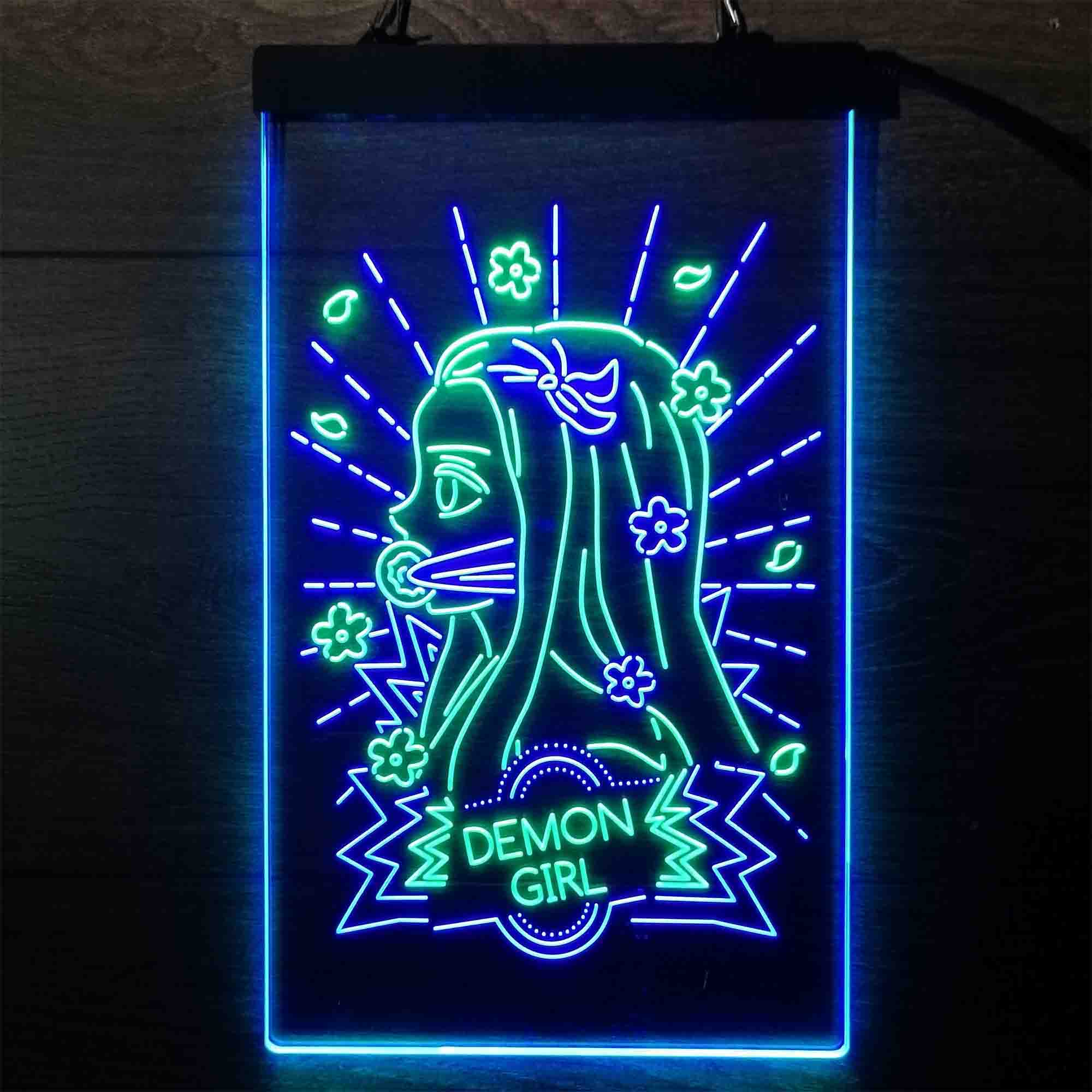 Demon Slayer Nezuko Kamado Neon LED Sign - Image 4