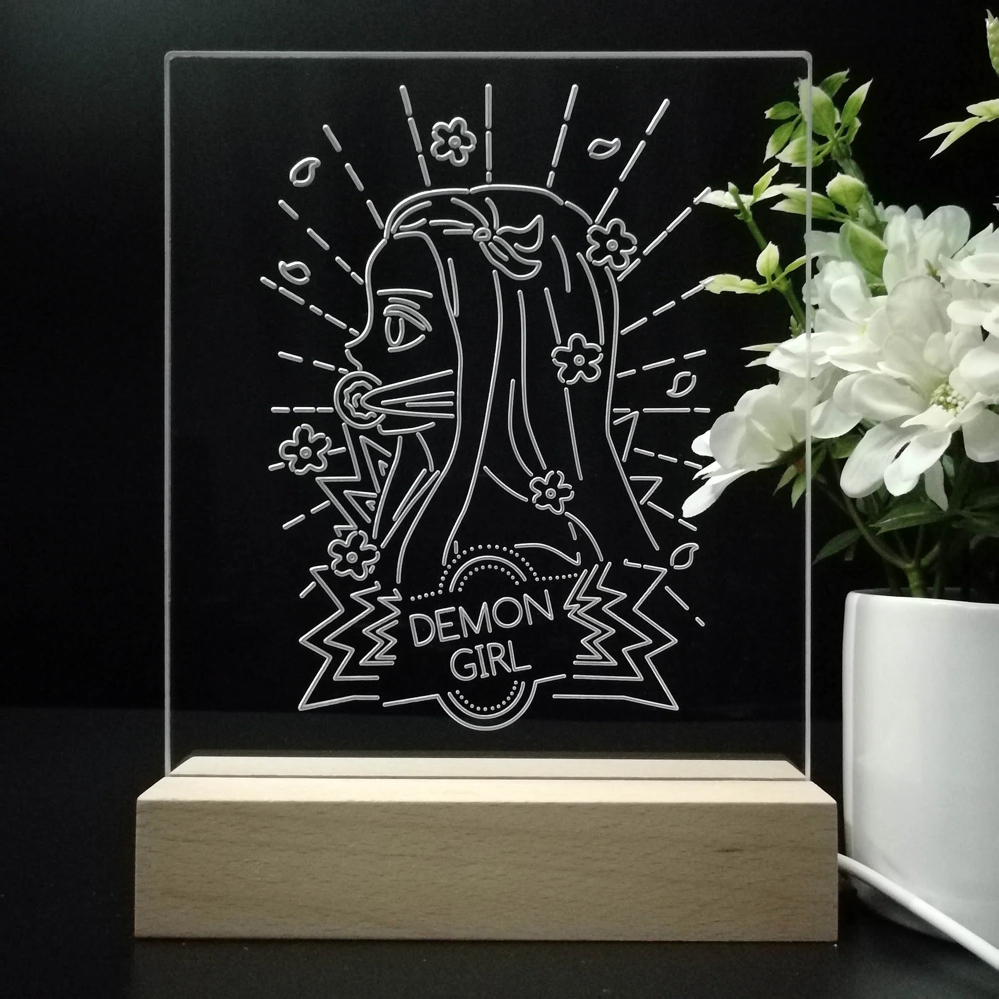 Demon Slayer Game Room LED Sign Lamp Display - Image 8