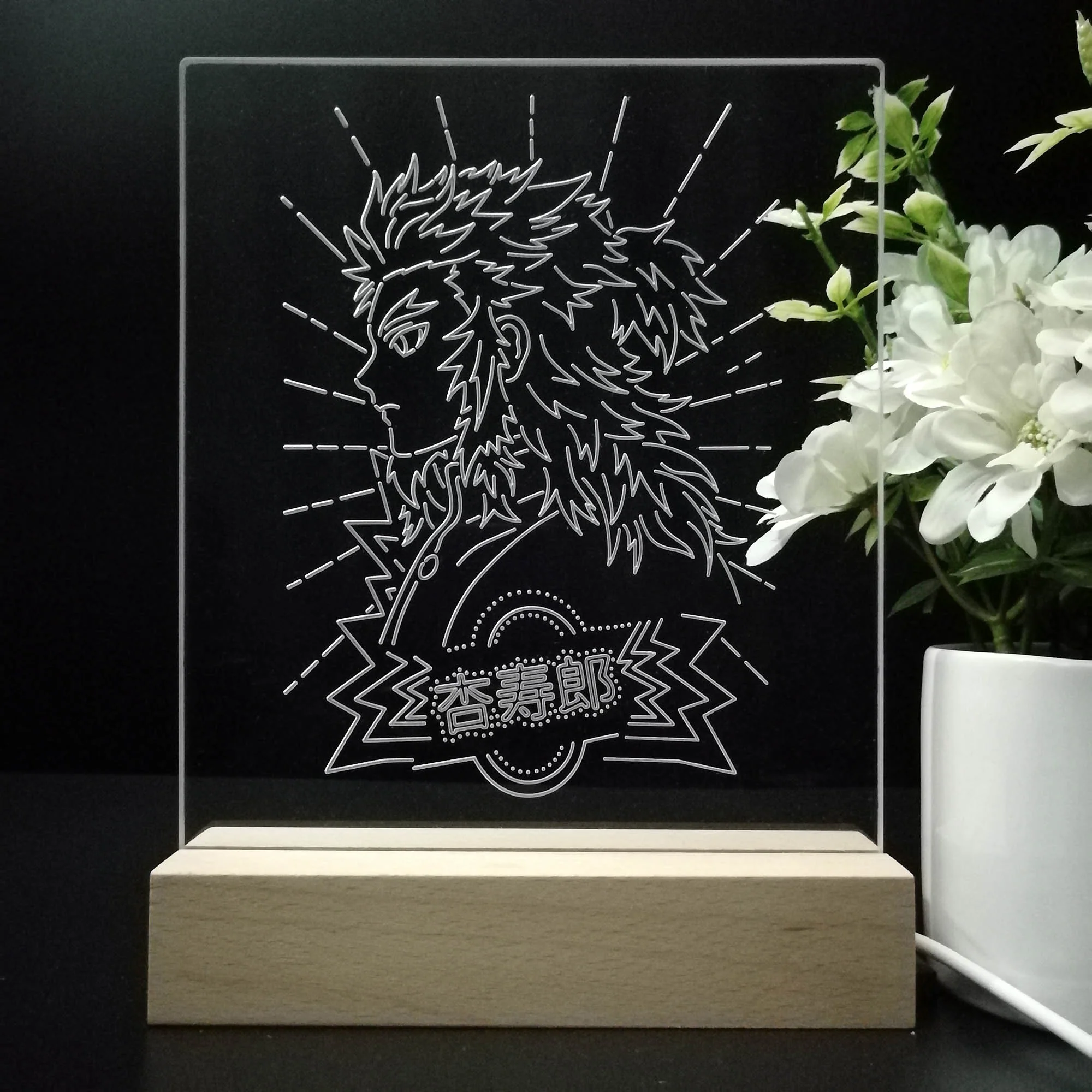 Demon Slayer Game Room LED Sign Lamp Display - Image 9