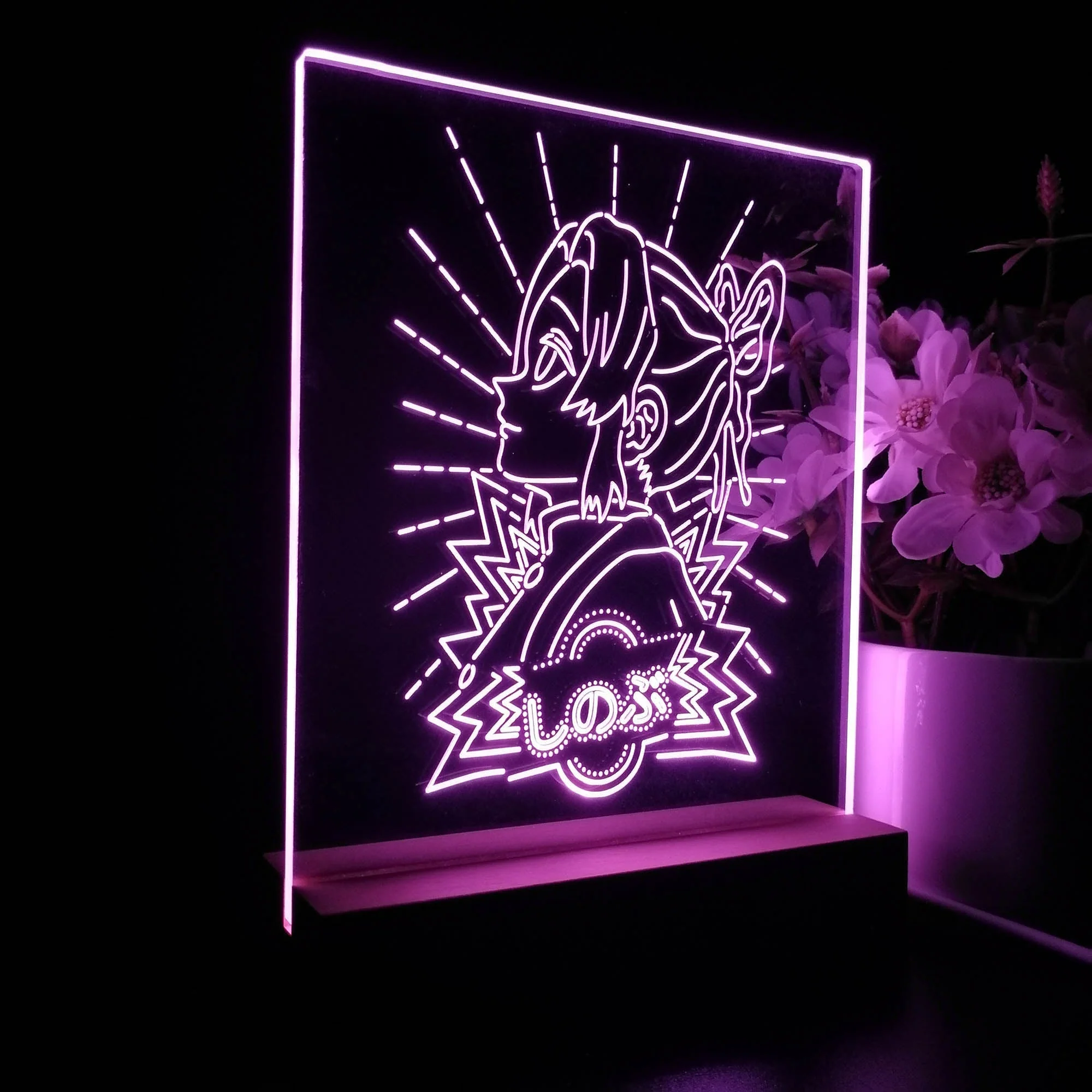 Demon Slayer Shinobu Night Light LED Lamp - Image 6
