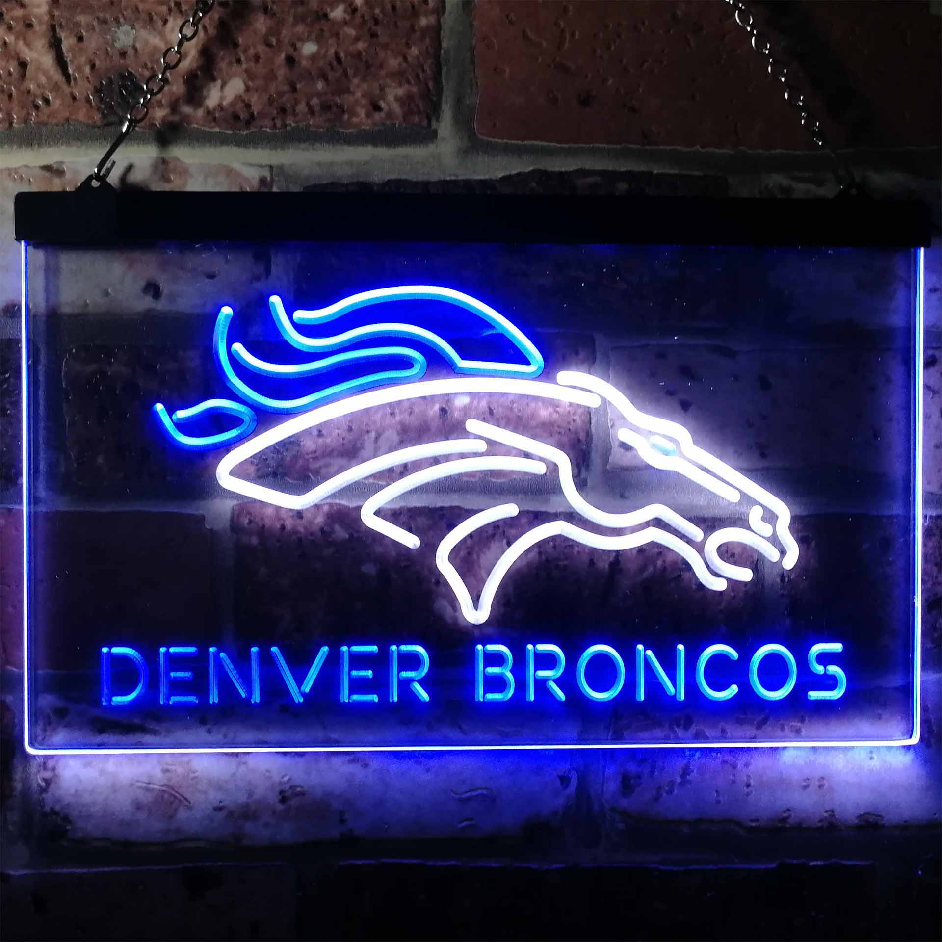 Denver Broncos Neon Light LED Sign - Image 10