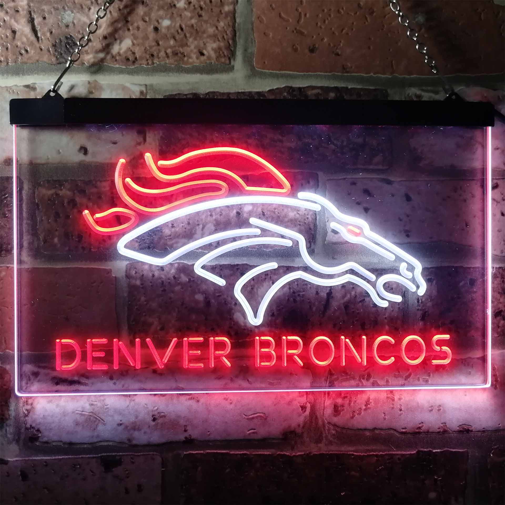Denver Broncos Neon Light LED Sign - Image 7