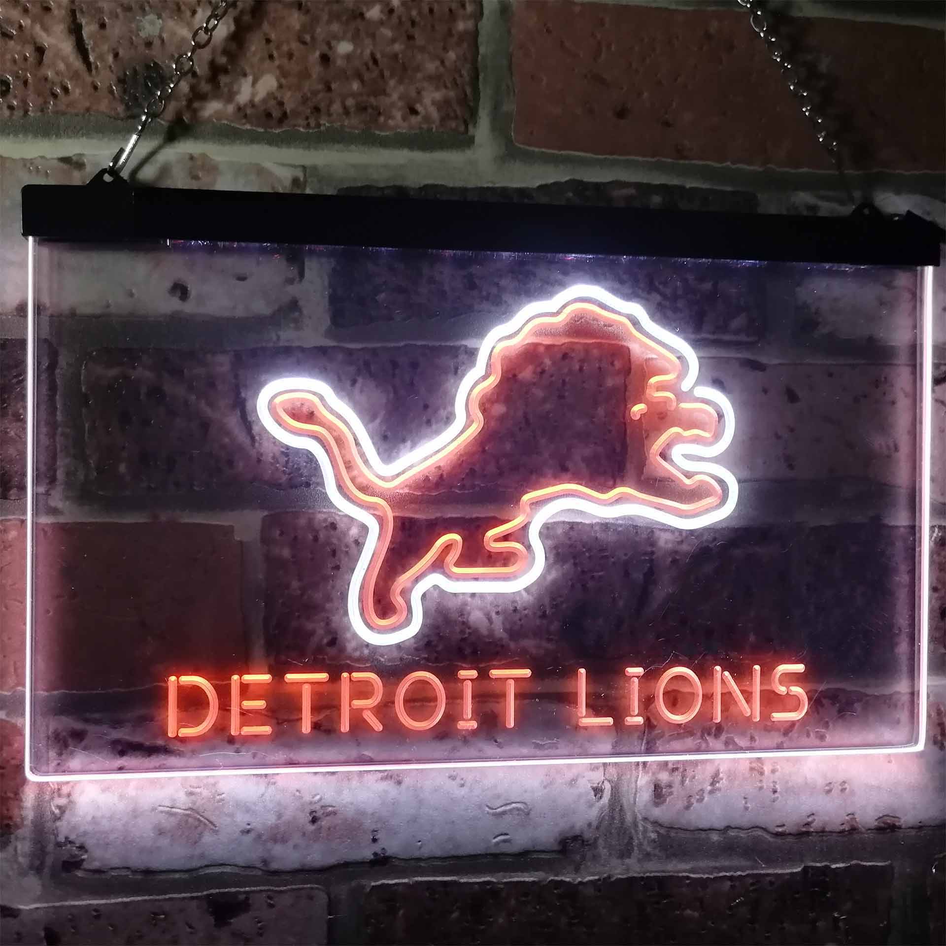 Detroit Lions Neon Light LED Sign - Image 4