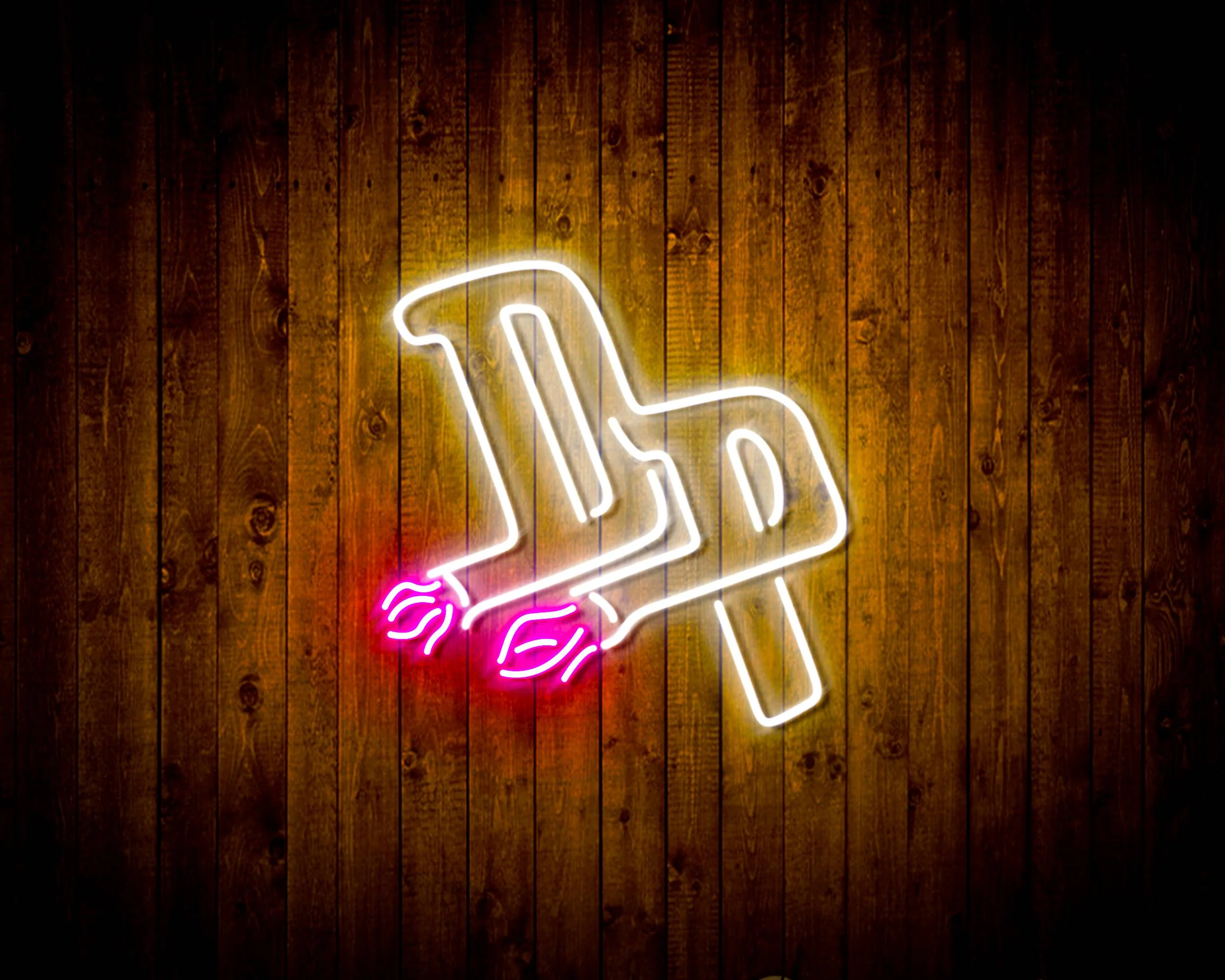 Detroit Pistons Bar Neon Flex LED Sign - Image 5