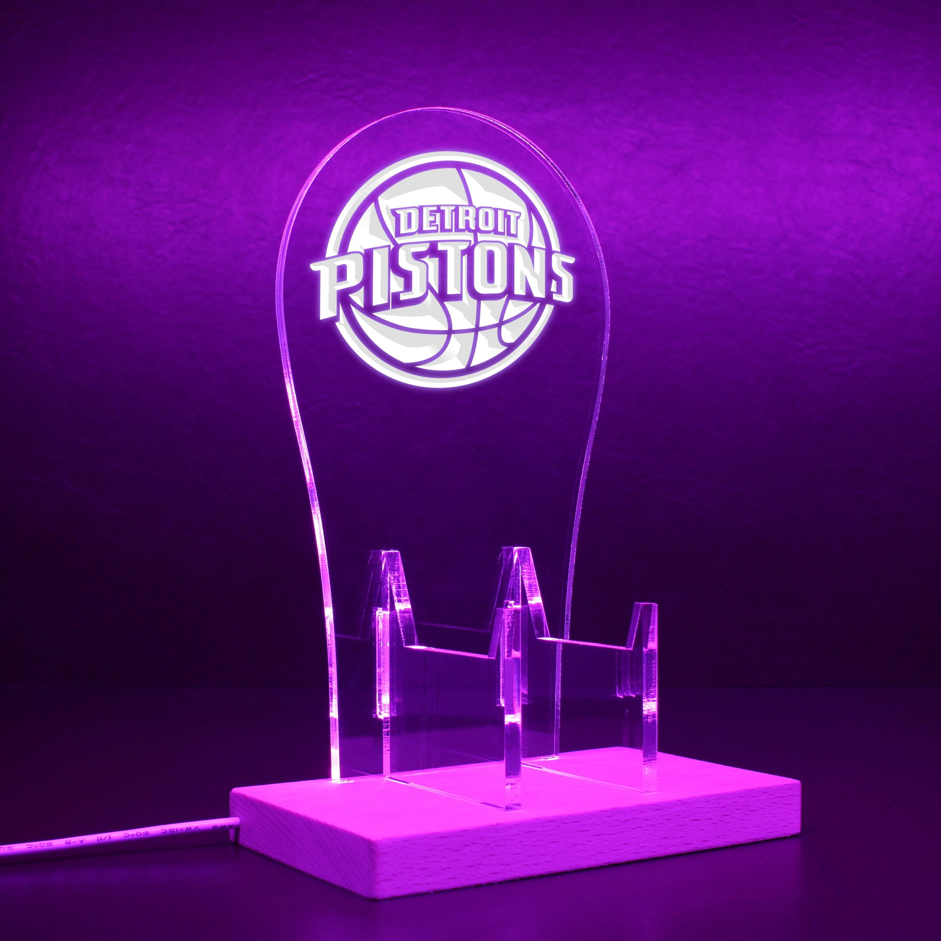 Detroit Pistons LED Gaming Headset Controller Stand - Image 9