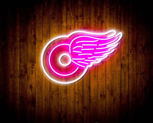 Detroit Red Wings Handmade Neon Flex LED Sign - Image 5