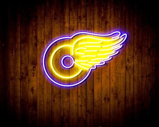 Detroit Red Wings Handmade Neon Flex LED Sign - Image 6