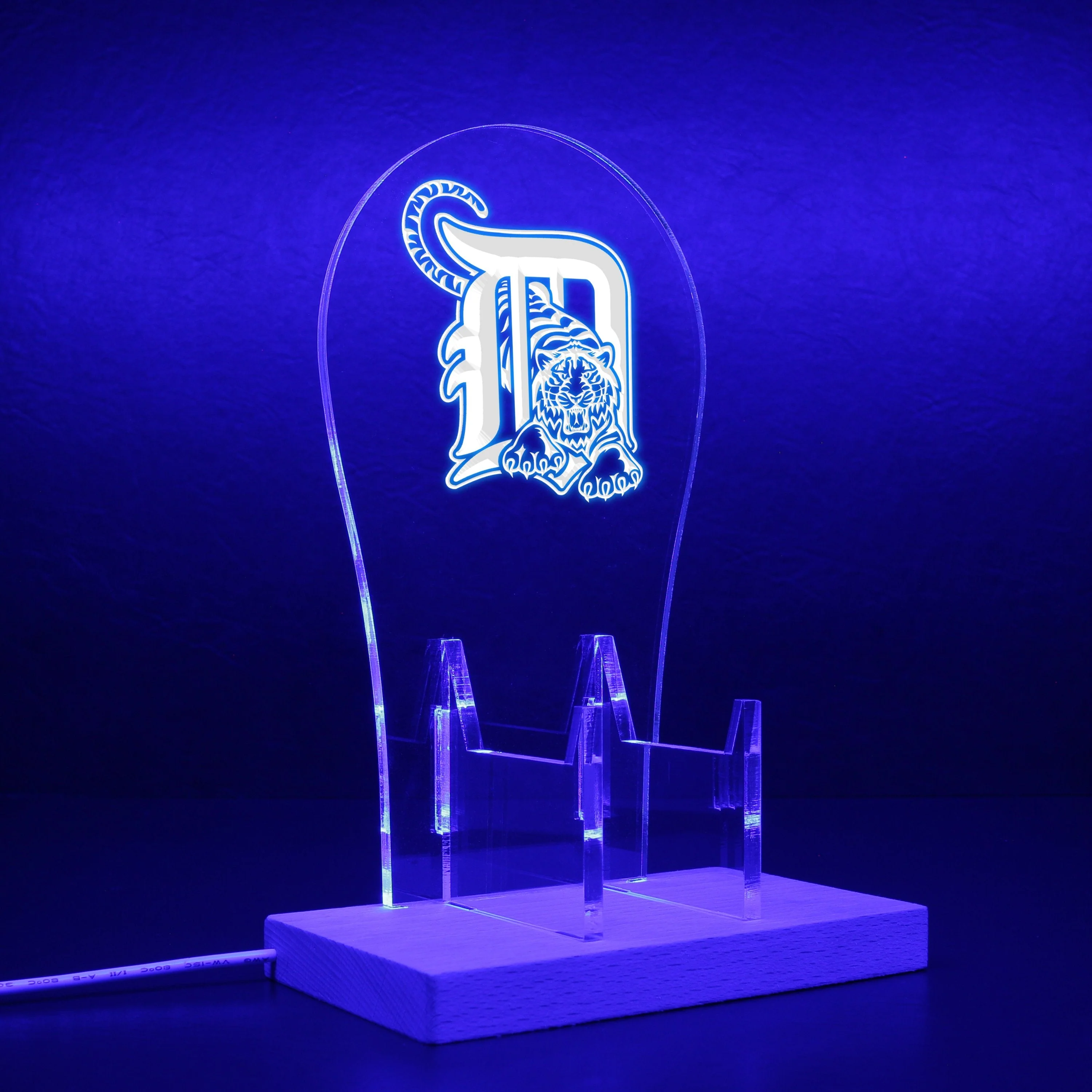 Detroit Tigers LED Gaming Headset Controller Stand - Image 8