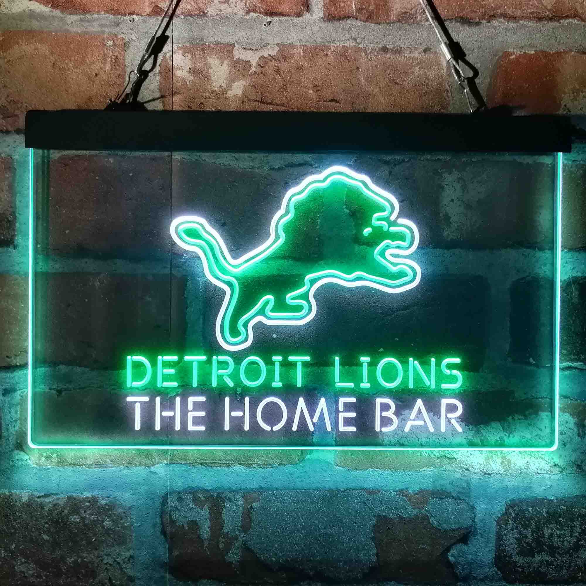 Personalized Detroits Lion Neon-Like LED Sign - Custom Wall Decor Gift - Image 10