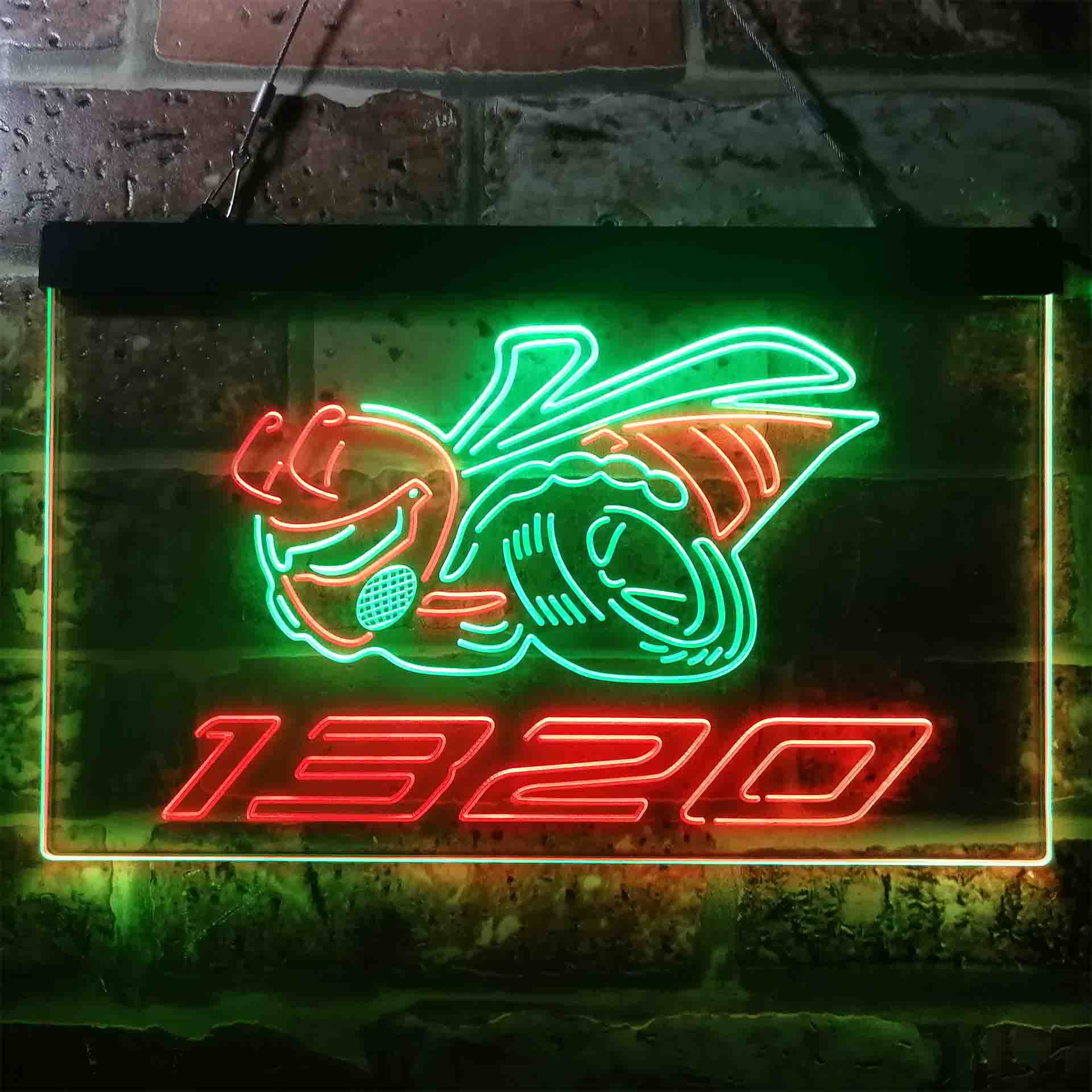 Dodge Challenger Angry Bee 1320 Neon LED Sign - Image 12