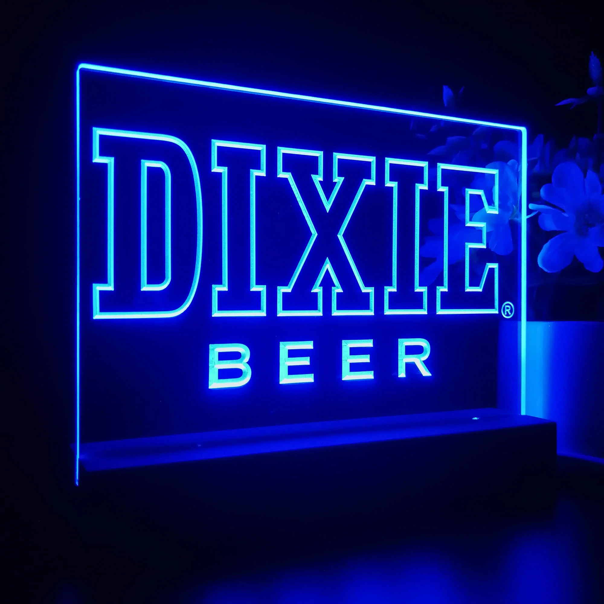 Dixie Beer Neon Sign Pub Bar Lamp - Image 7
