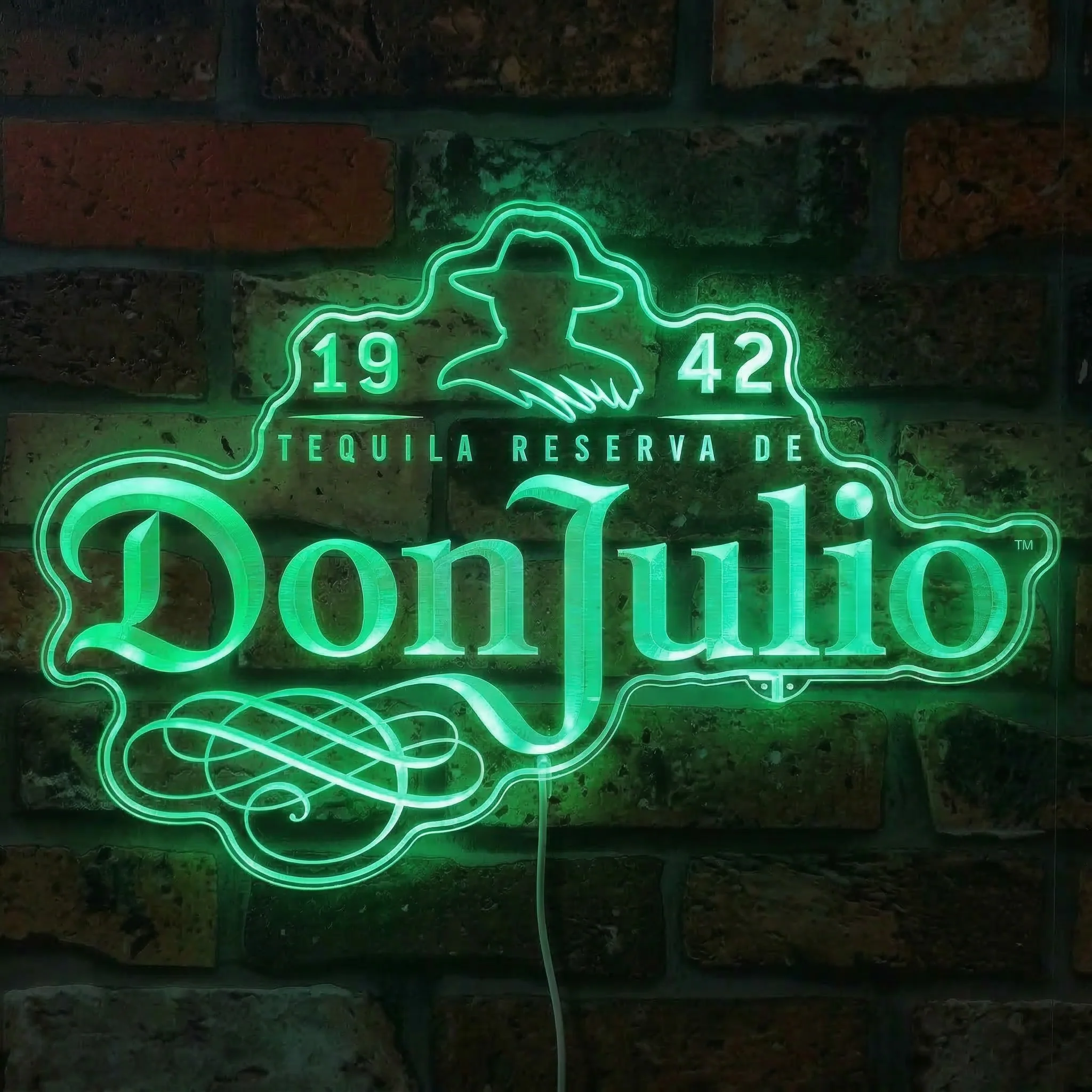 Don Julio Neon LED Sign with Dynamic RGB Colors - Image 4